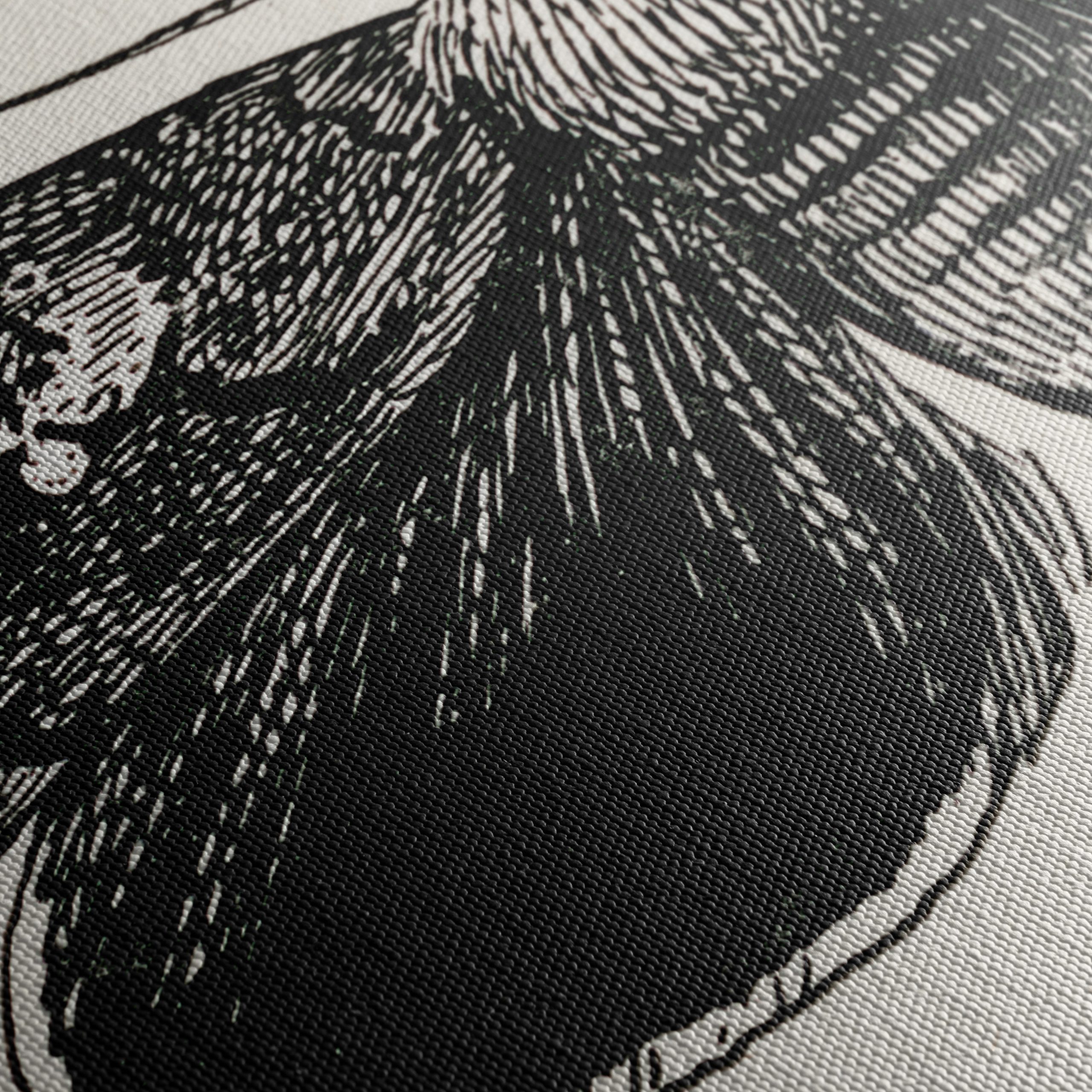 Detailed Moth Illustration in Ink - Image 5