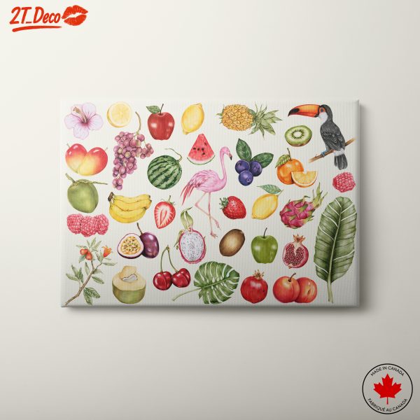 Vibrant Abstract Food Composition 3
