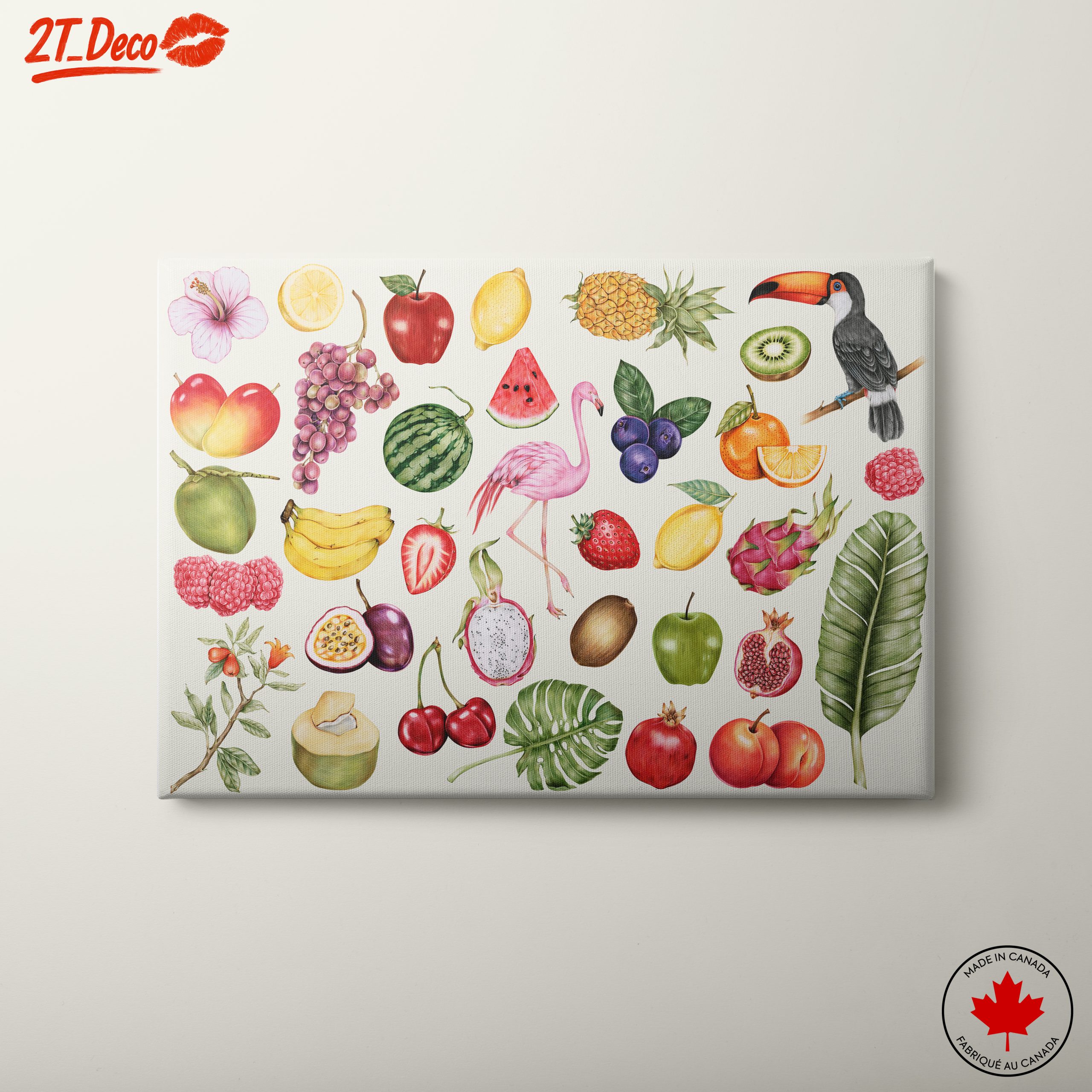 Vibrant Abstract Food Composition 3