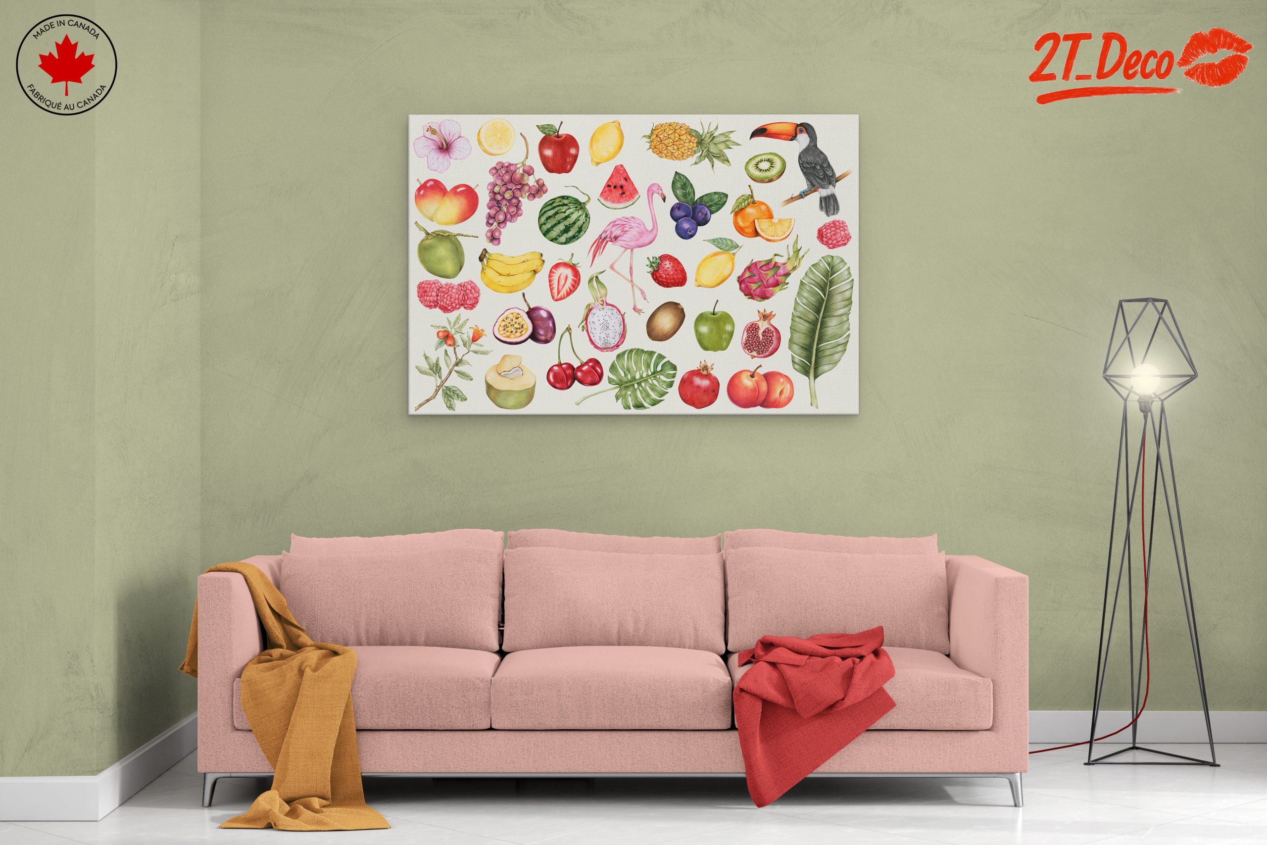 Vibrant Abstract Food Composition 3 - Image 2