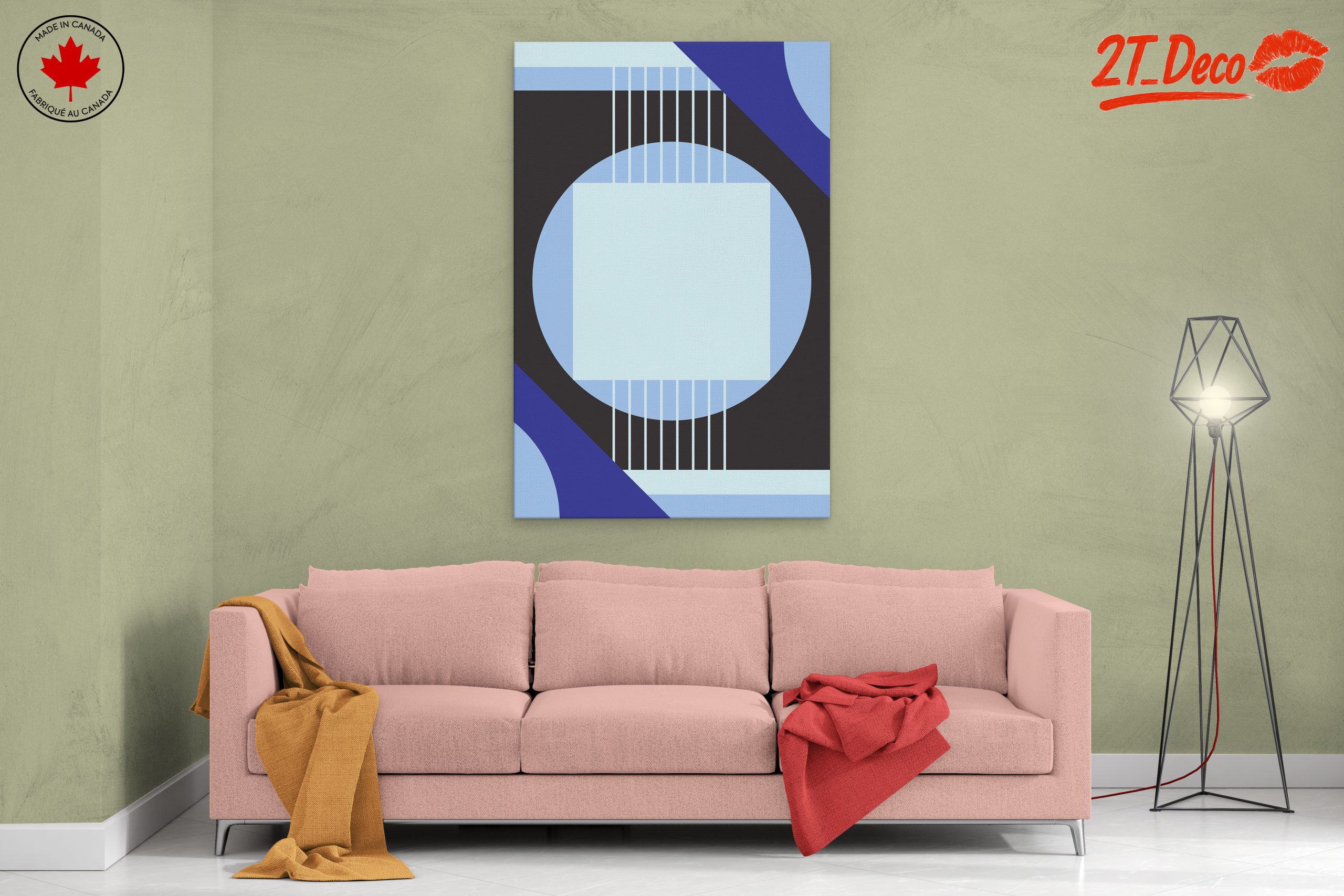 Bold Geometric Abstract Design 3 - Image 2