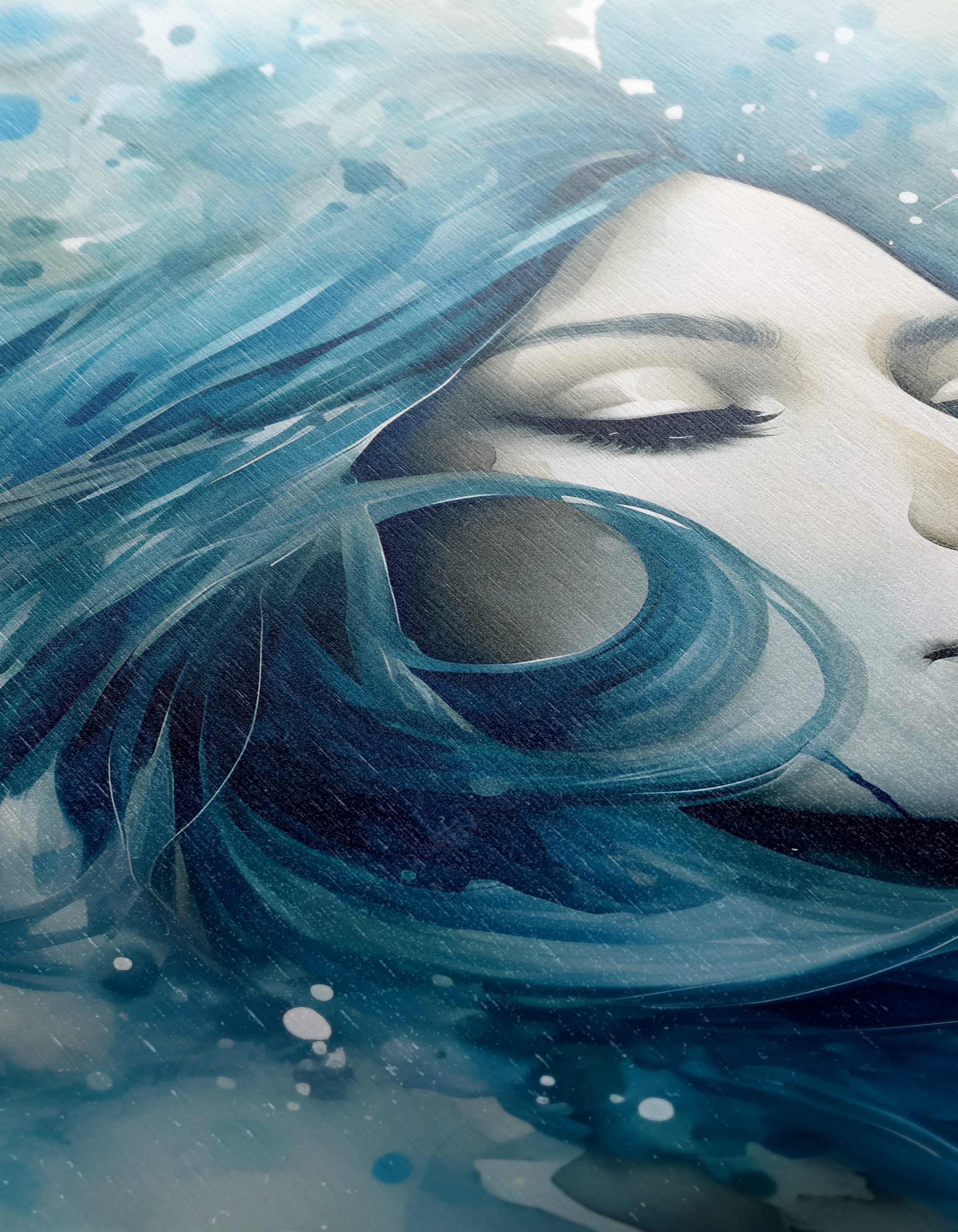 Vibrant Abstract Portrait of a Woman - Image 12