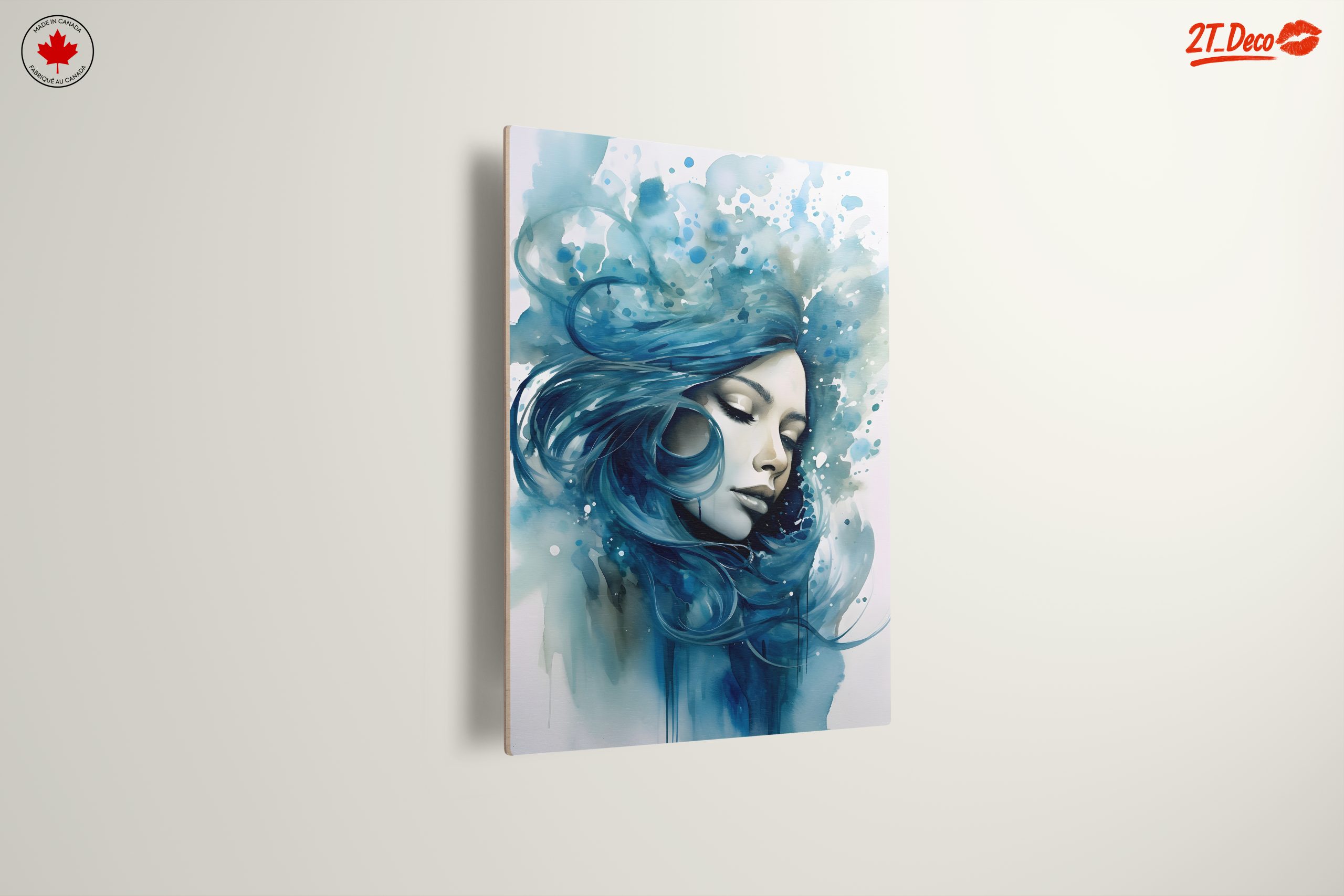 Vibrant Abstract Portrait of a Woman - Image 13