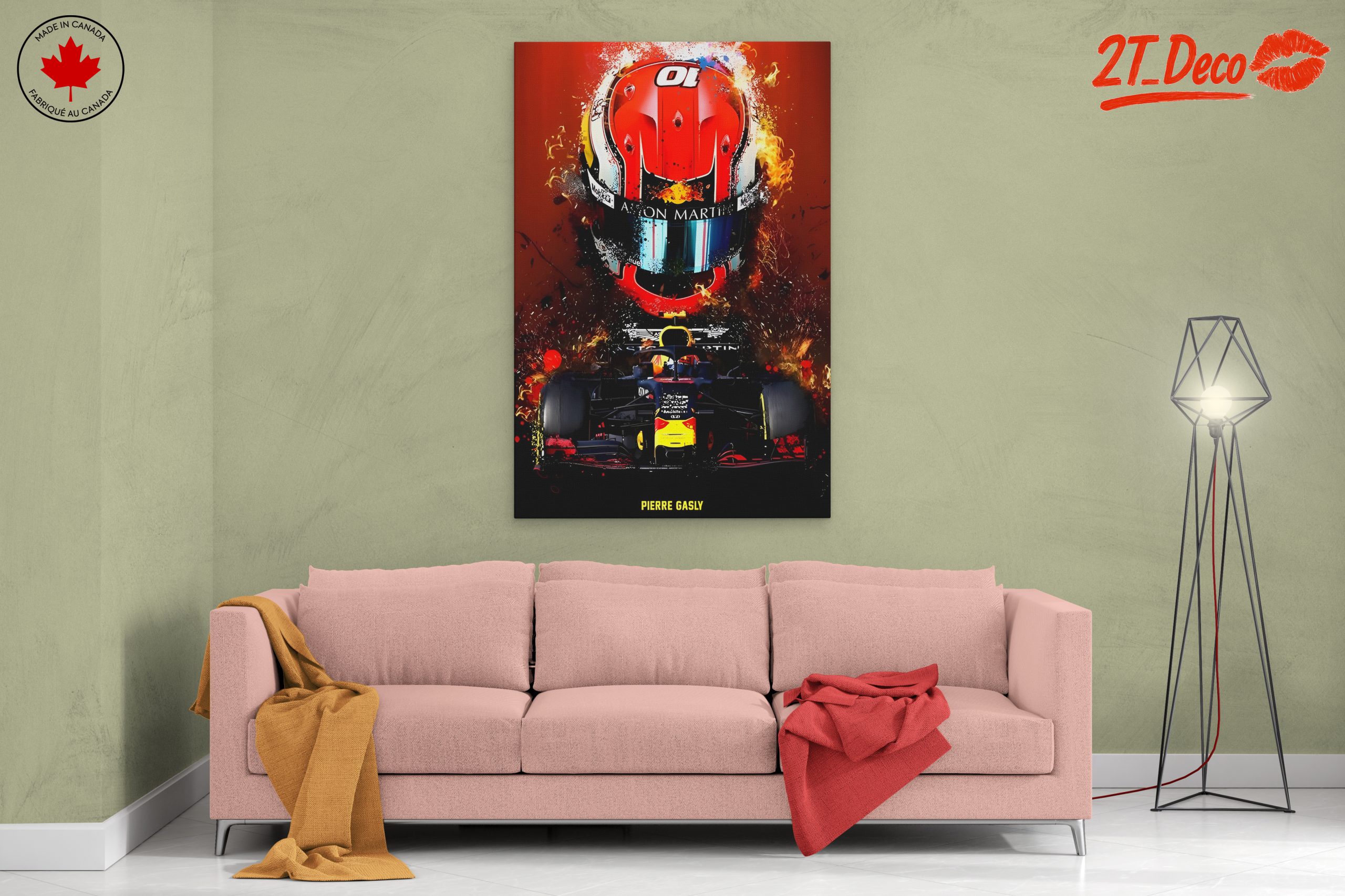 Racing Fantasy Art Featuring Pierre Gasly - Image 2