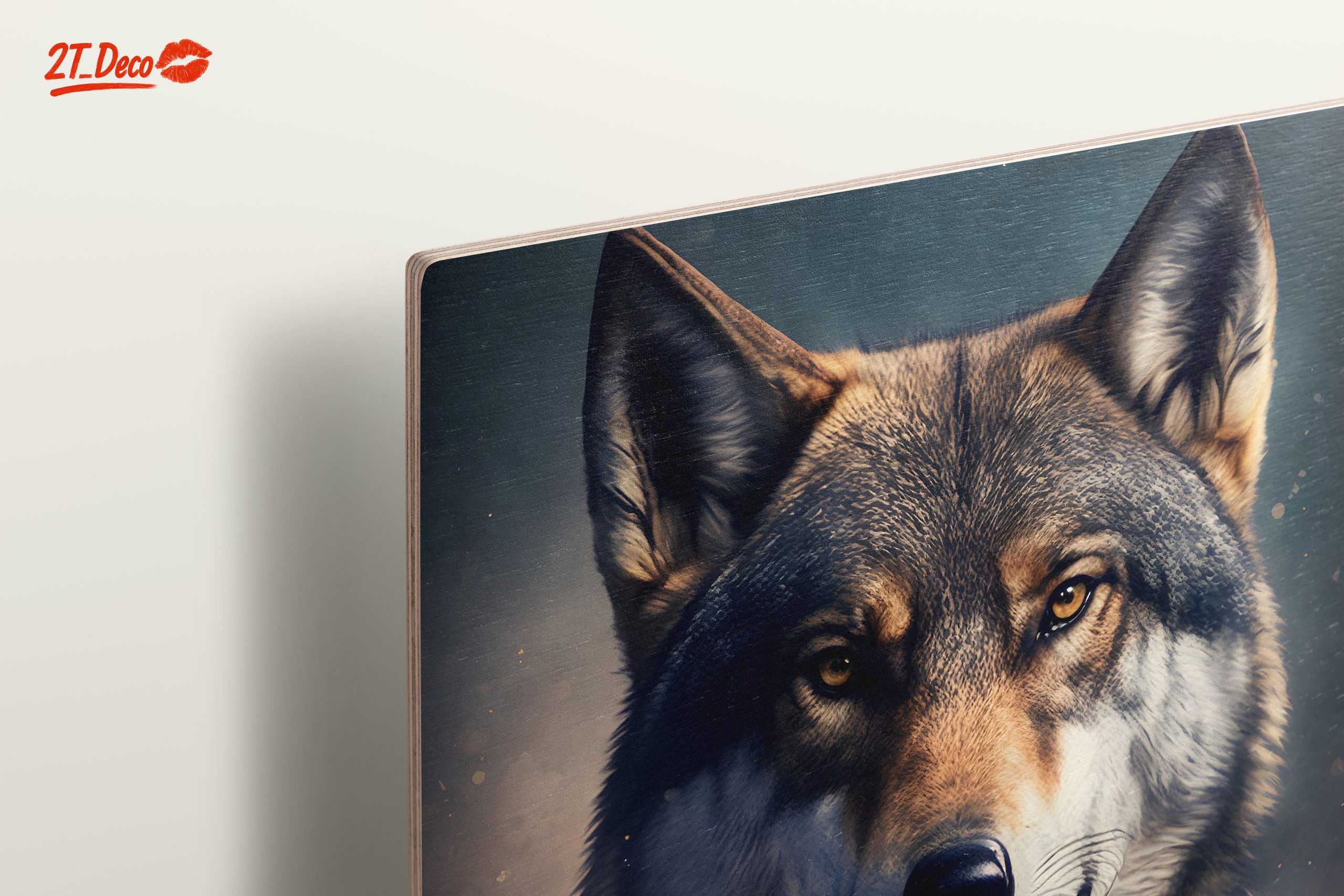 Stylish Wolf Character Portrait Art - Image 15