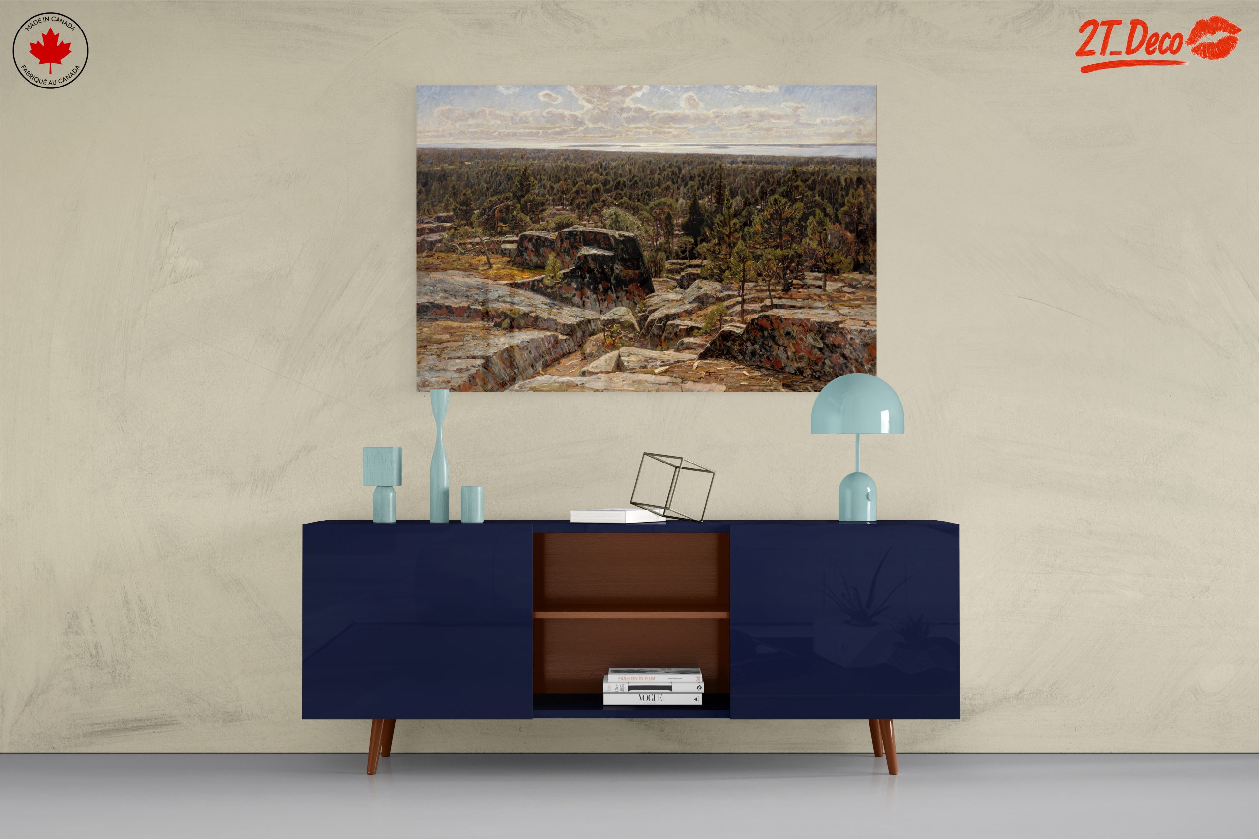 Stunning Adventure Landscape with Forest and Rocks - Image 8