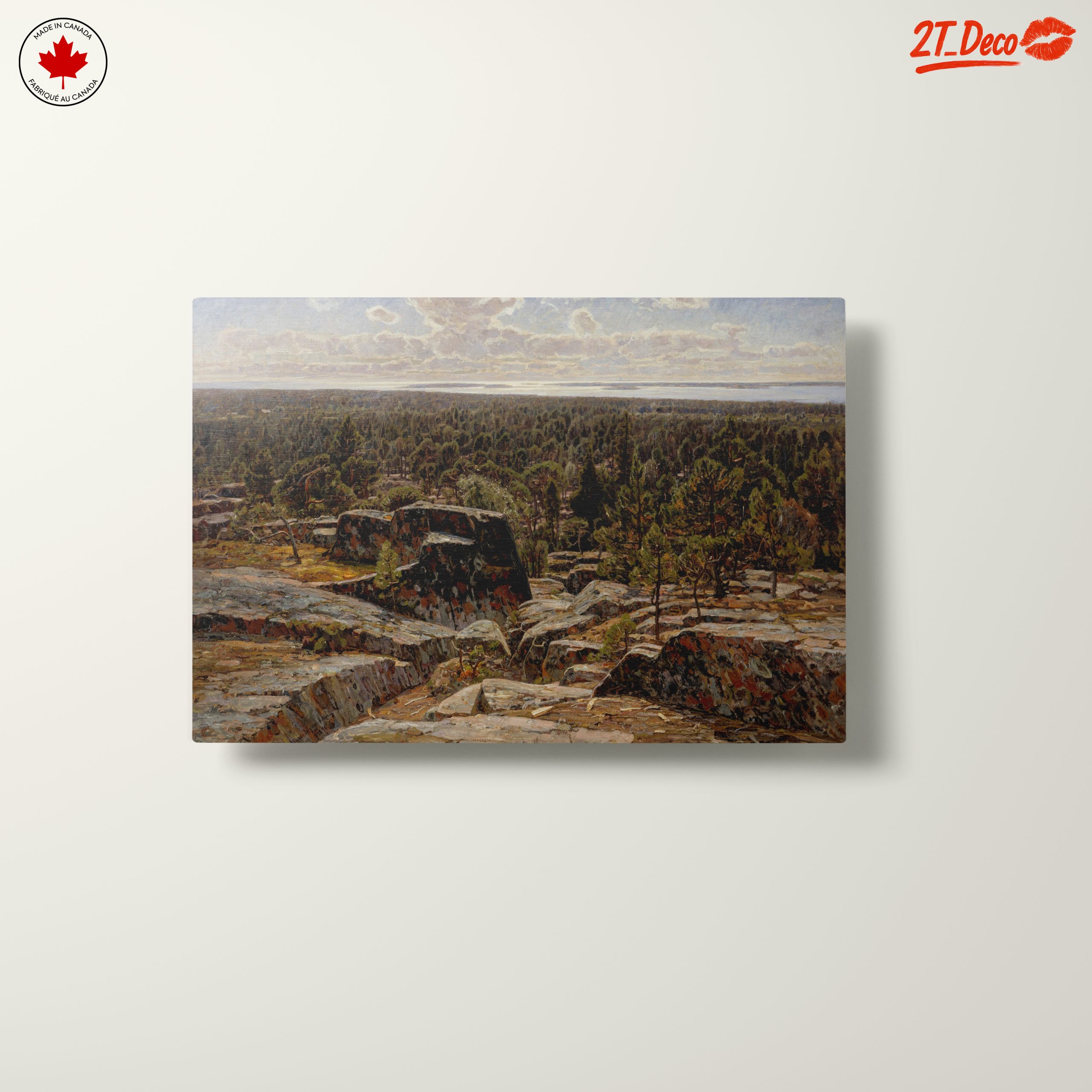 Stunning Adventure Landscape with Forest and Rocks - Image 10