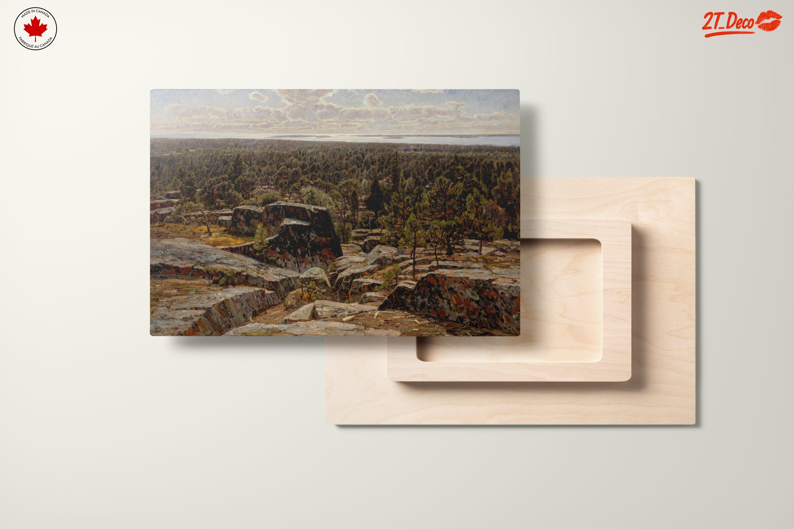 Stunning Adventure Landscape with Forest and Rocks - Image 11