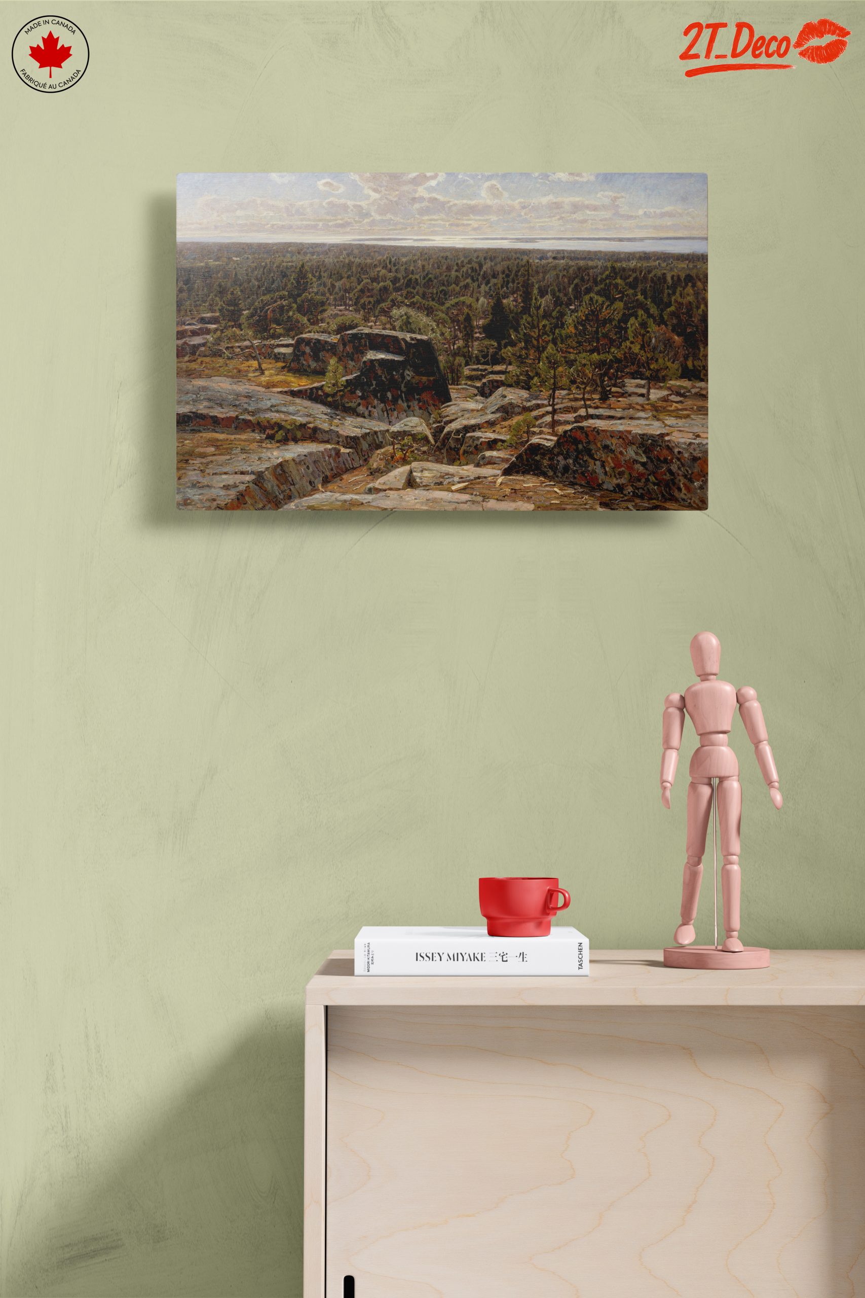 Stunning Adventure Landscape with Forest and Rocks - Image 14