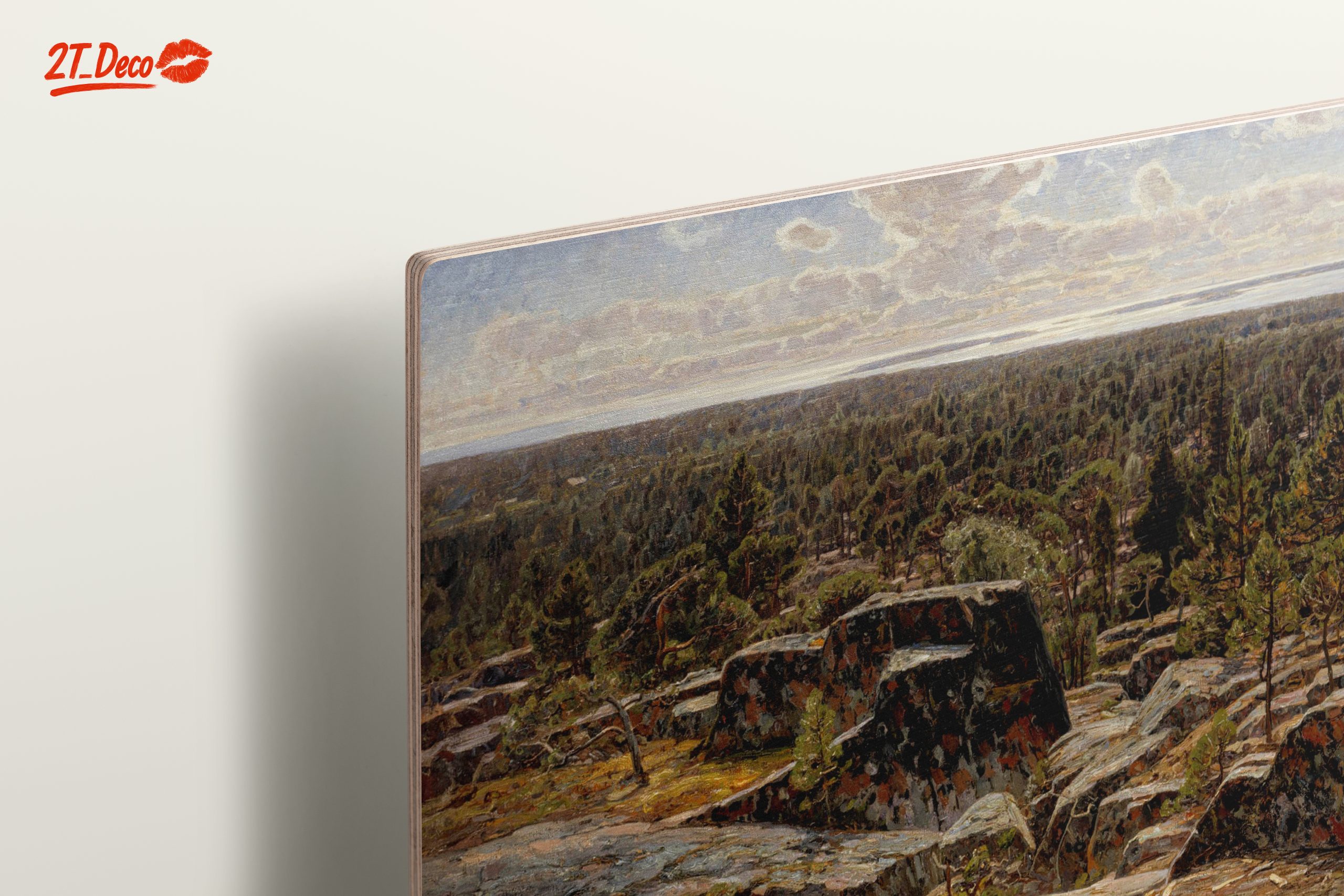 Stunning Adventure Landscape with Forest and Rocks - Image 15