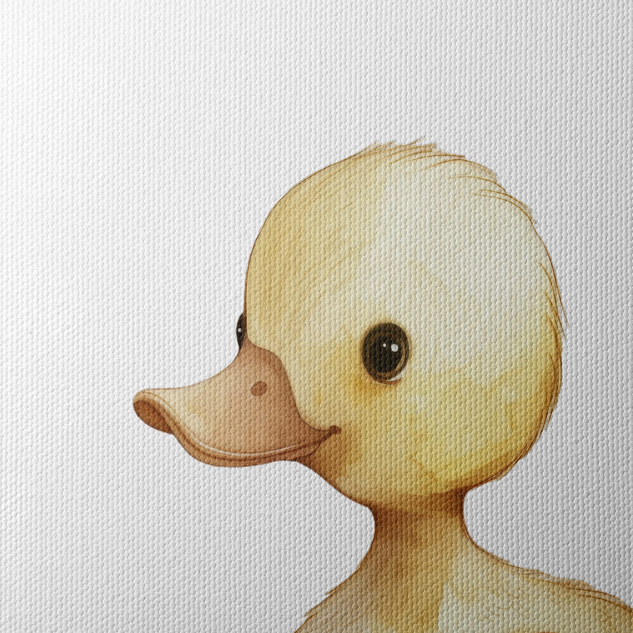 Charming Duckling Illustration in Soft Colors - Image 4