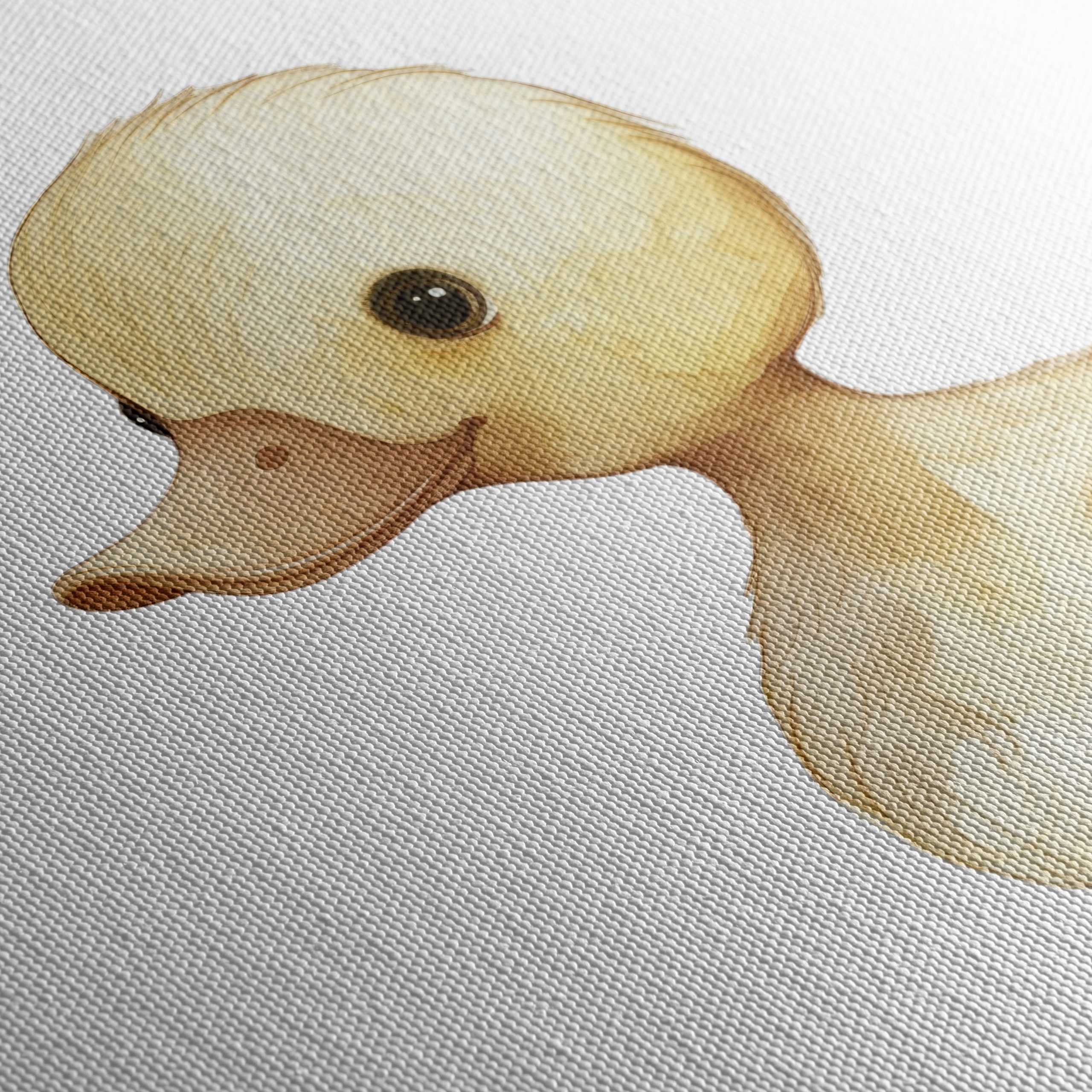 Charming Duckling Illustration in Soft Colors - Image 5