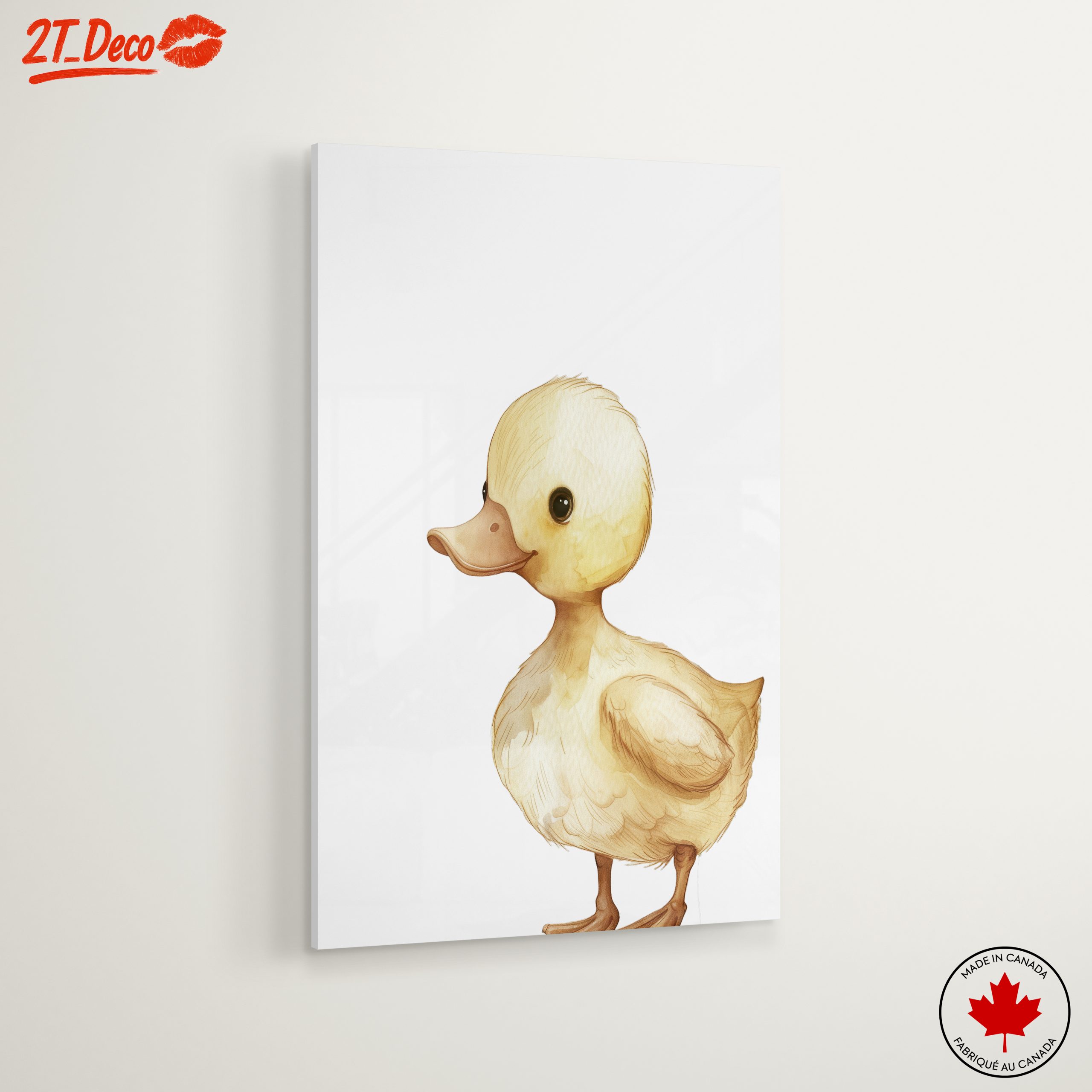 Charming Duckling Illustration in Soft Colors - Image 6