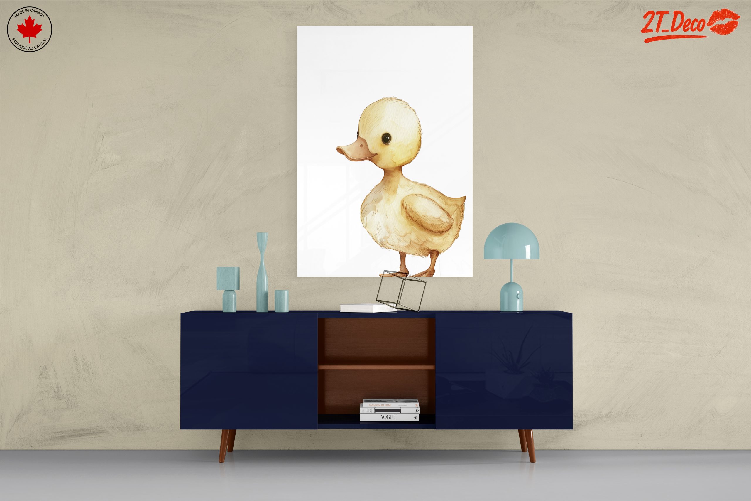 Charming Duckling Illustration in Soft Colors - Image 8