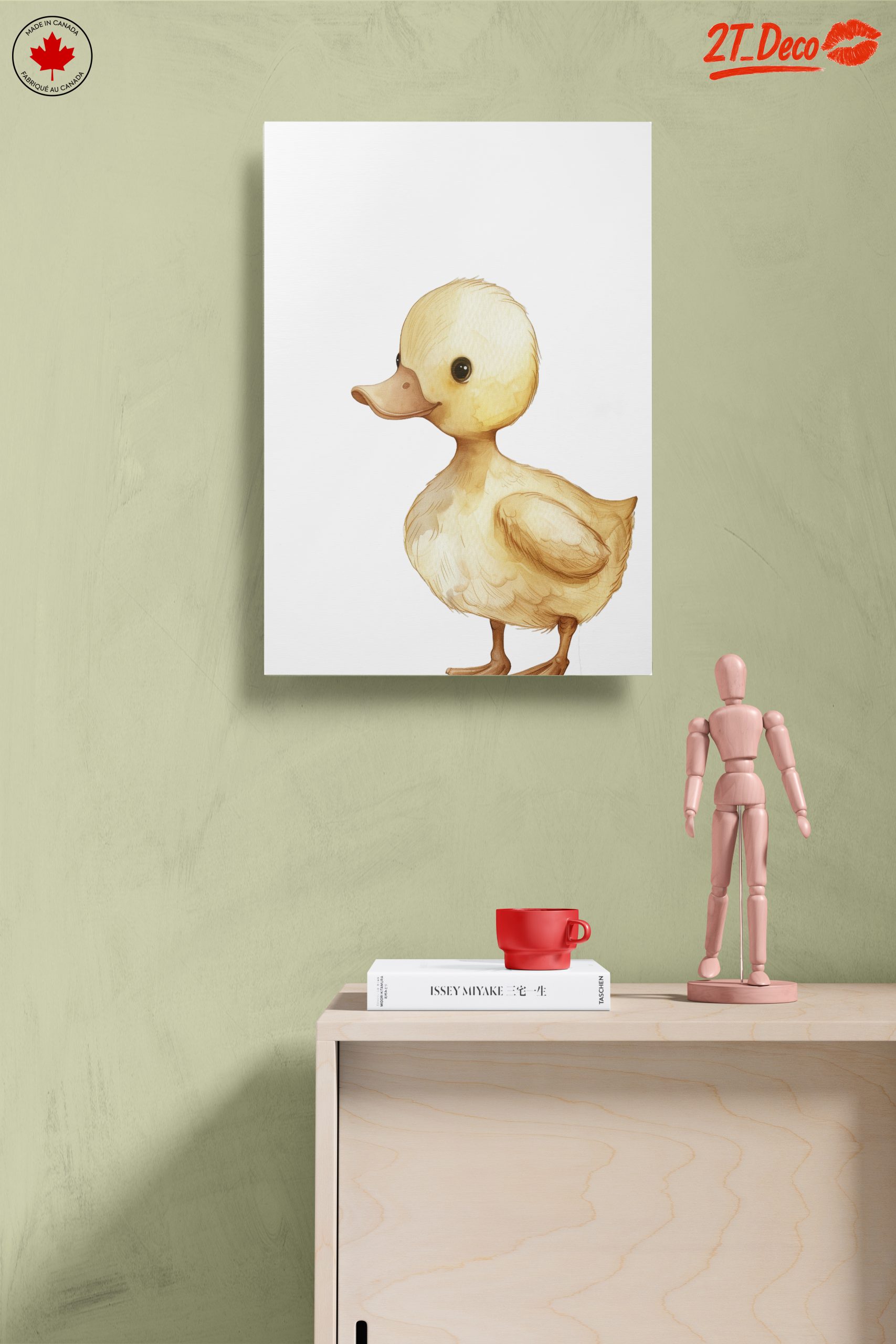 Charming Duckling Illustration in Soft Colors - Image 14