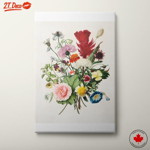 Vibrant Botanical Flower Artwork 2