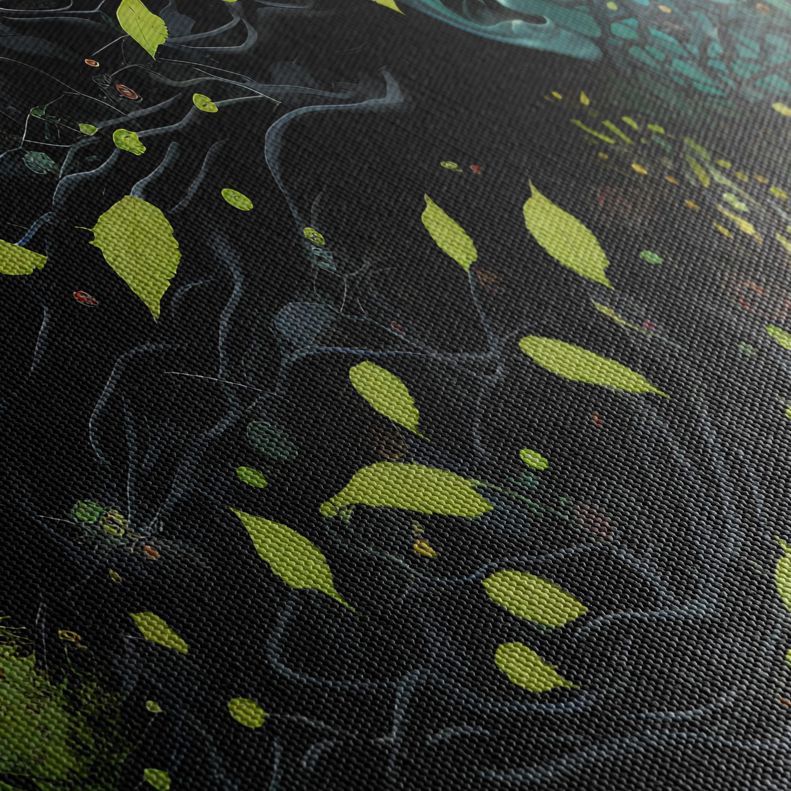 Modern Nature-Inspired Portrait Art - Image 5