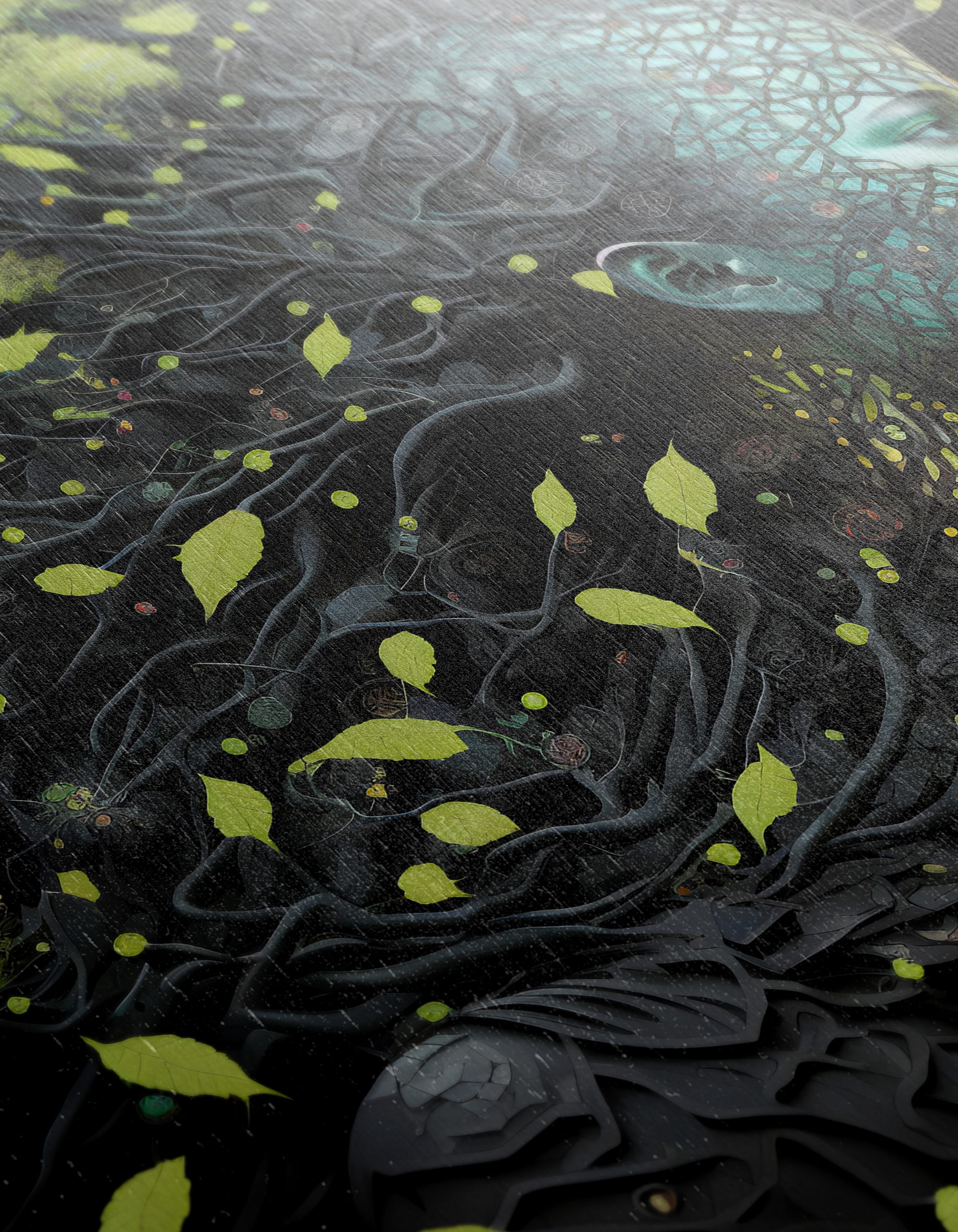 Modern Nature-Inspired Portrait Art - Image 12