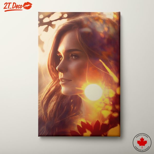 Radiant Artistic Portrait of a Woman