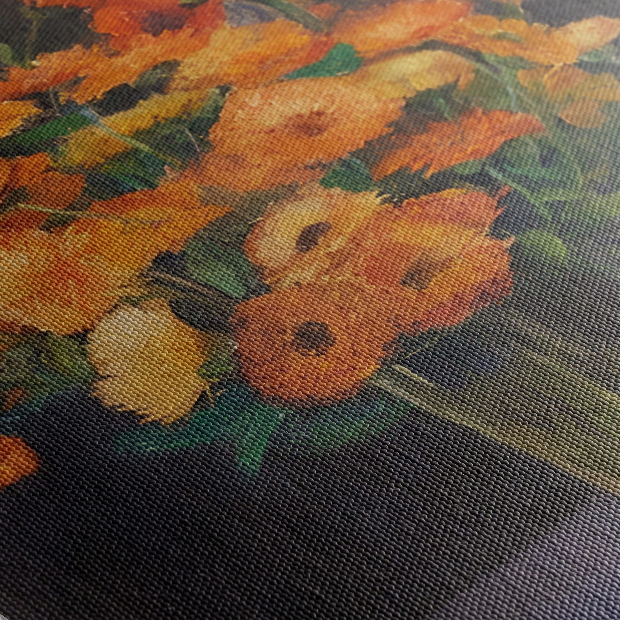 Vibrant Floral Arrangement in Glass Vase 2 - Image 5