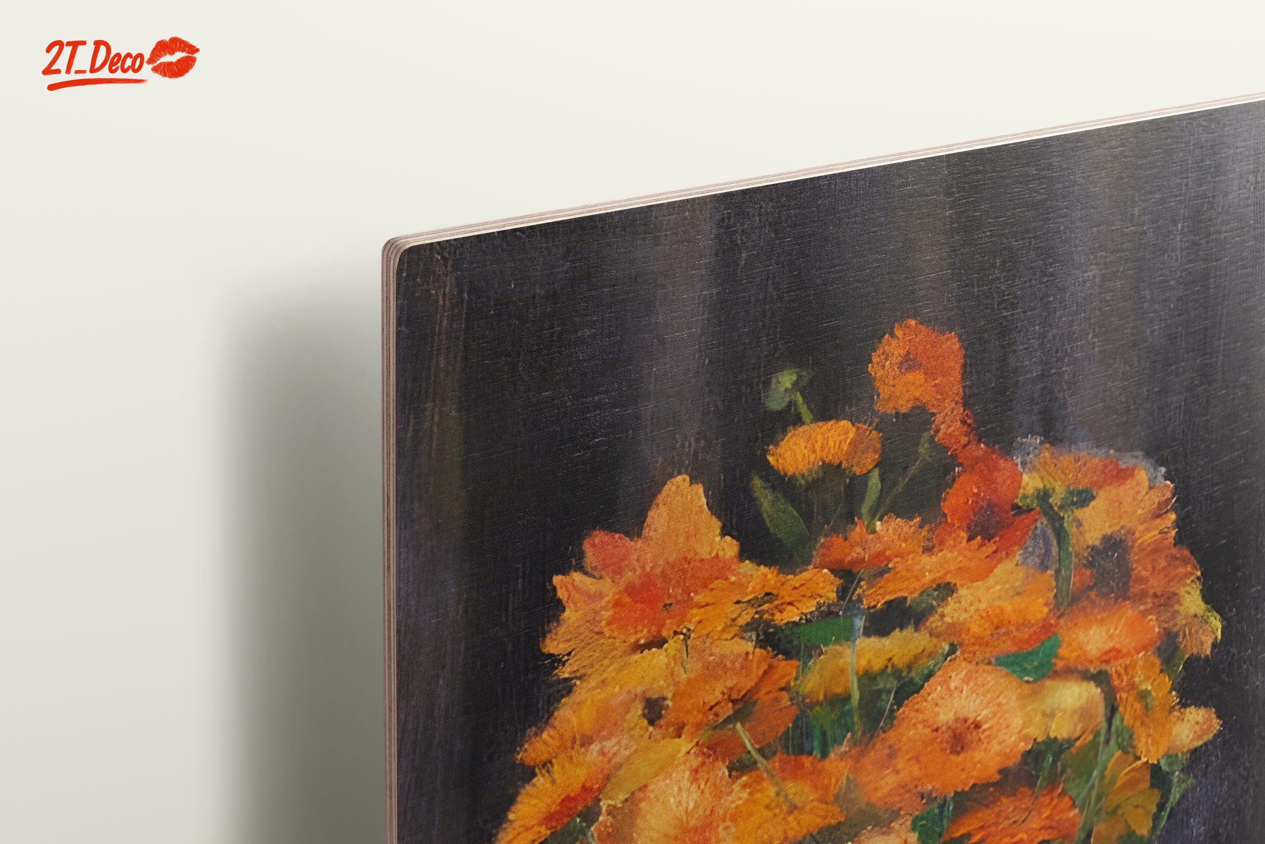 Vibrant Floral Arrangement in Glass Vase 2 - Image 15