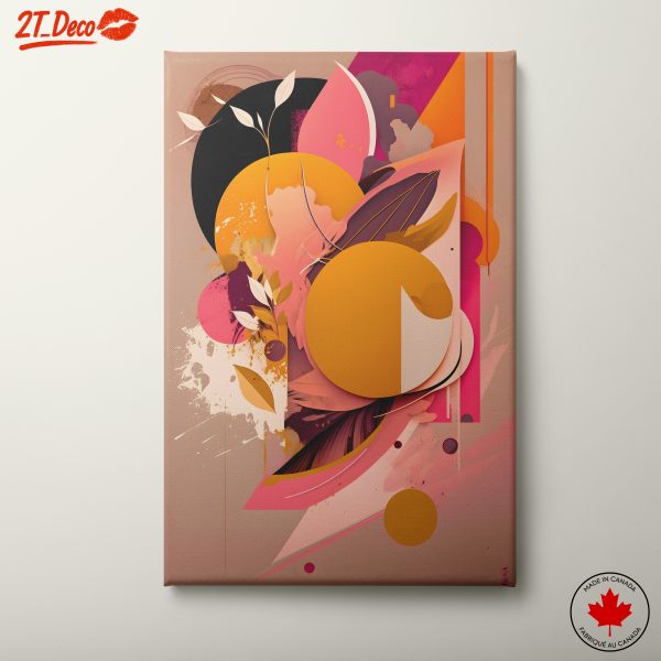 Vibrant Abstract Spiritual Composition Art
