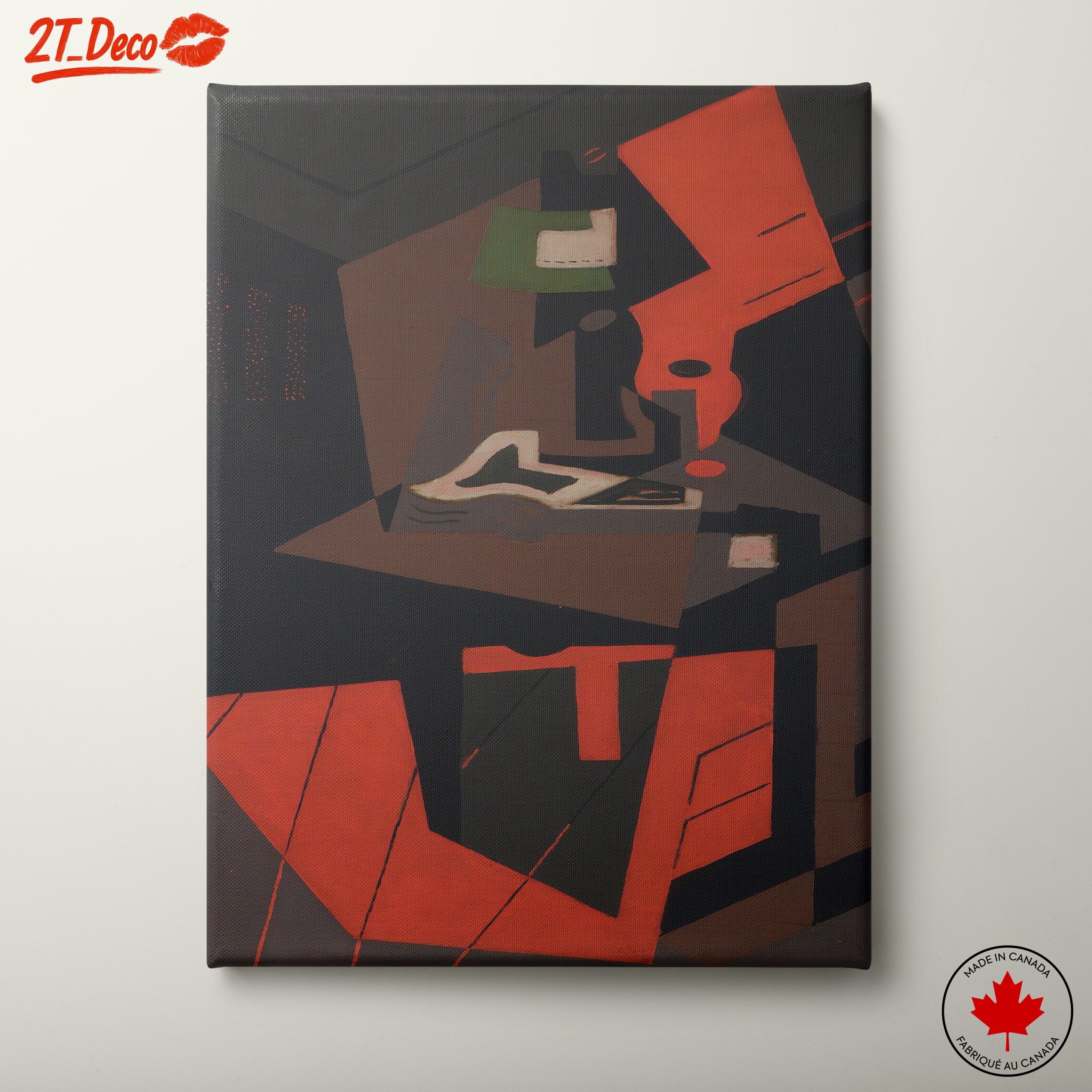 Bold Geometric Abstract Artwork 5