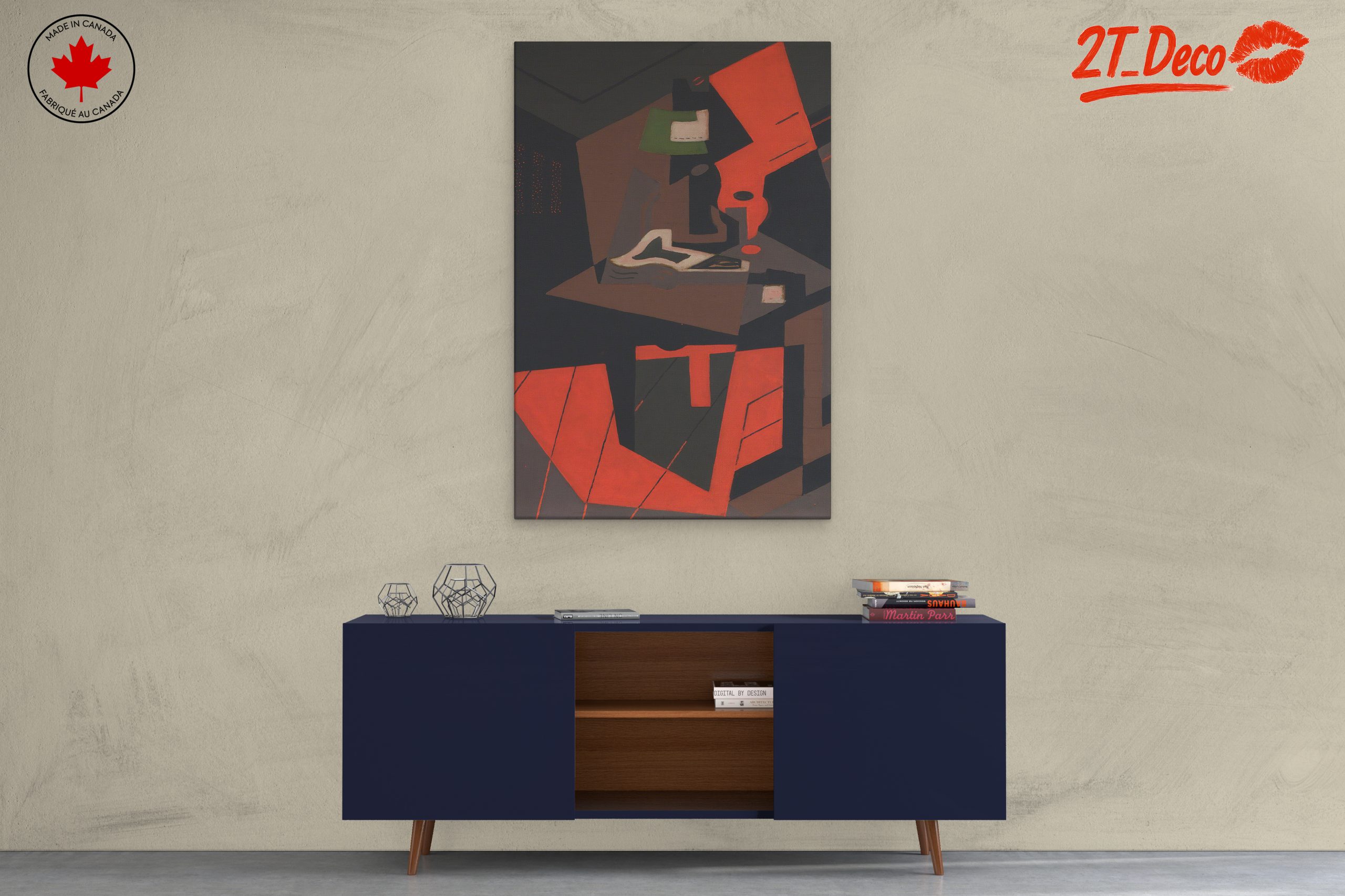 Bold Geometric Abstract Artwork 5 - Image 3