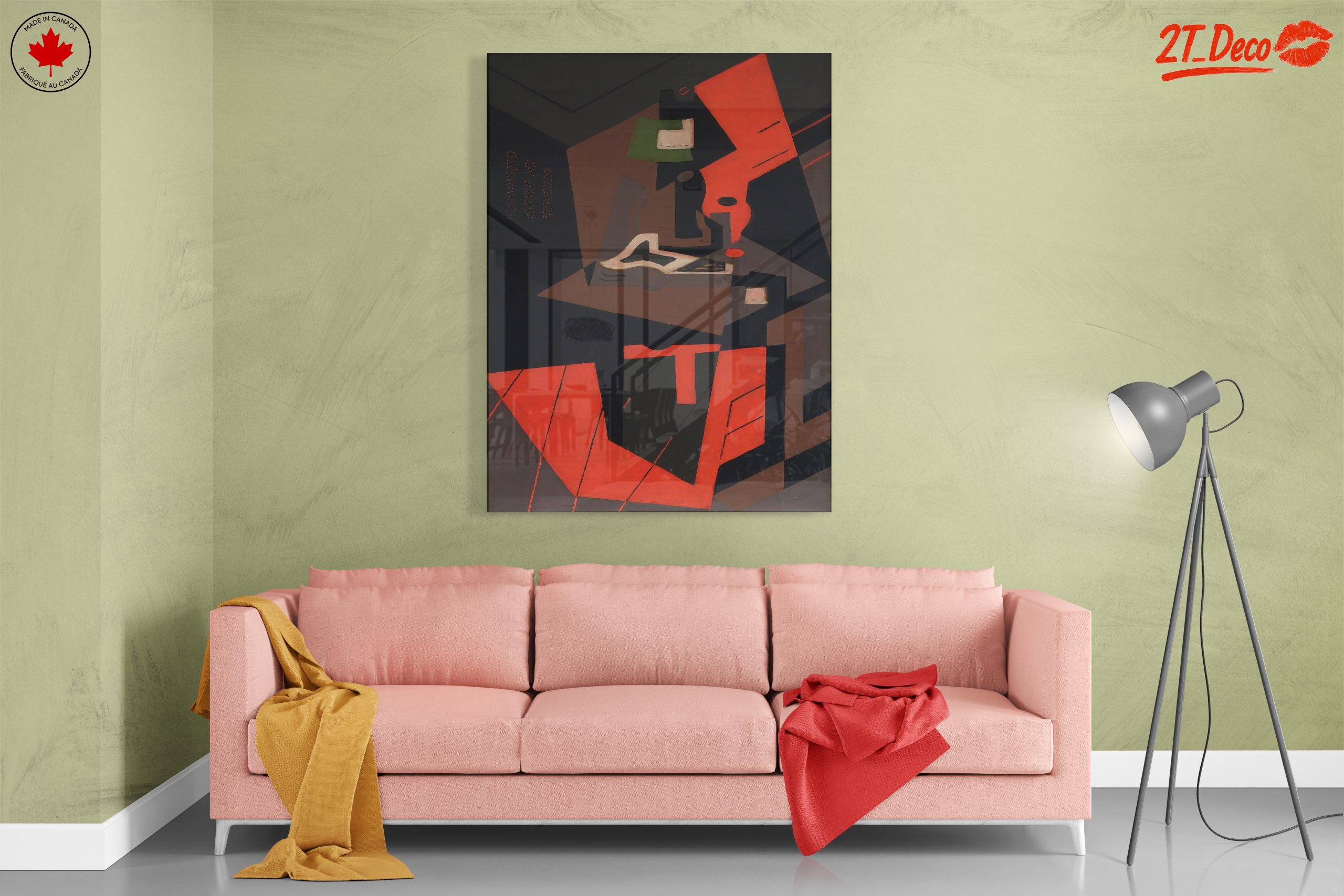 Bold Geometric Abstract Artwork 5 - Image 7