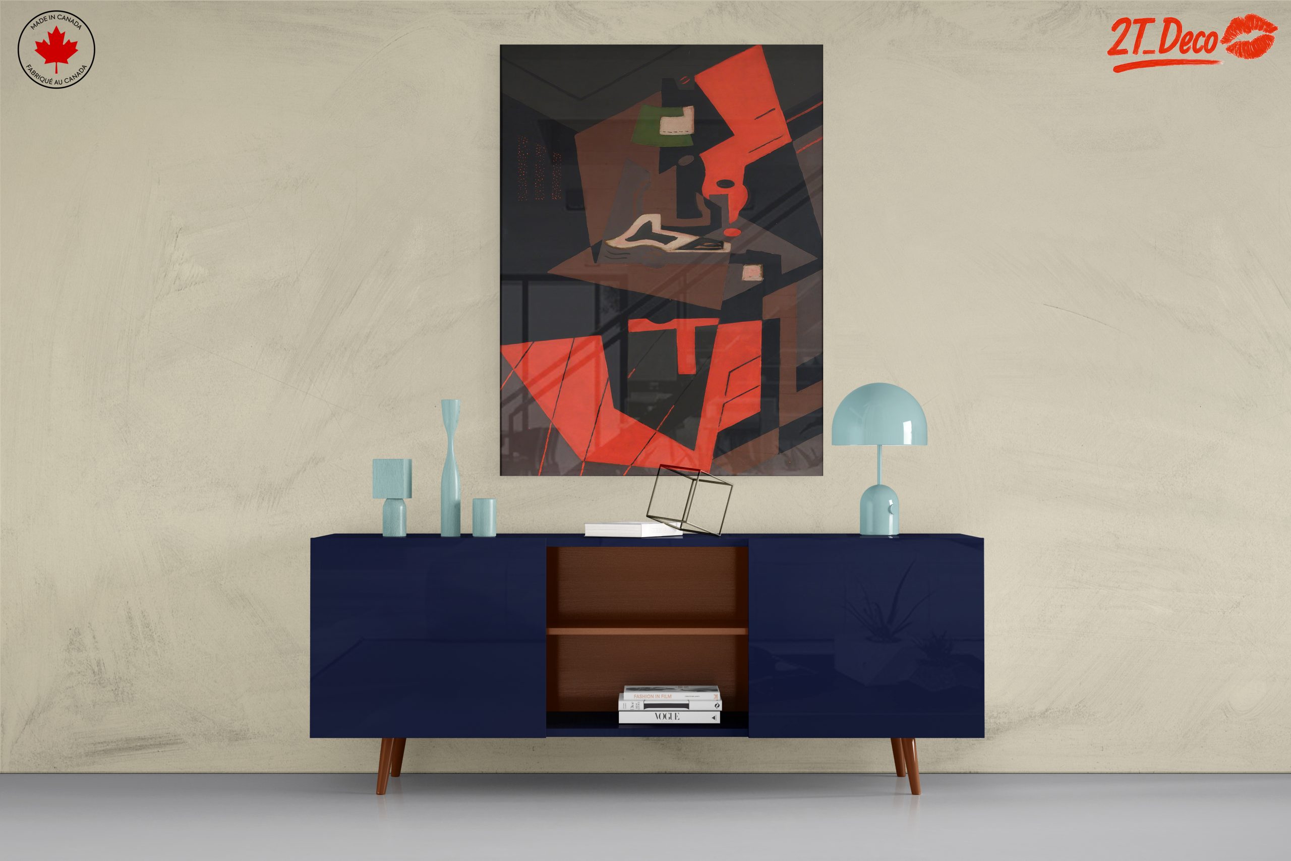 Bold Geometric Abstract Artwork 5 - Image 8