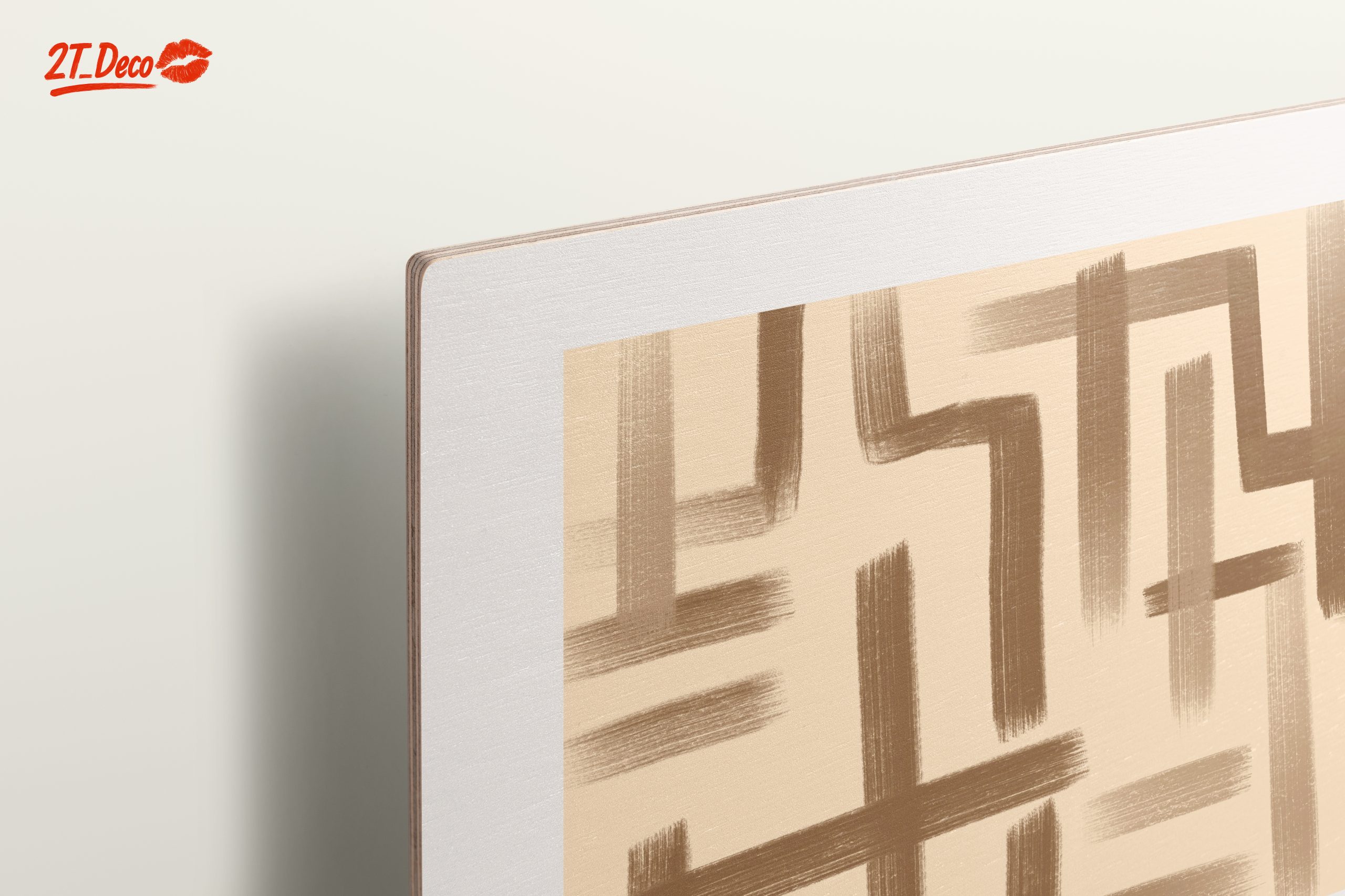 Abstract Geometric Brush Stroke Art - Image 15