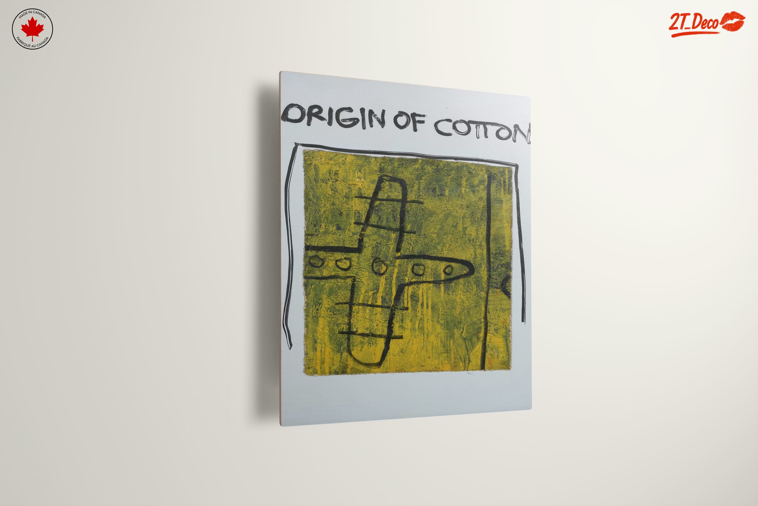Origin of Cotton Abstract Cultural Artwork - Image 13