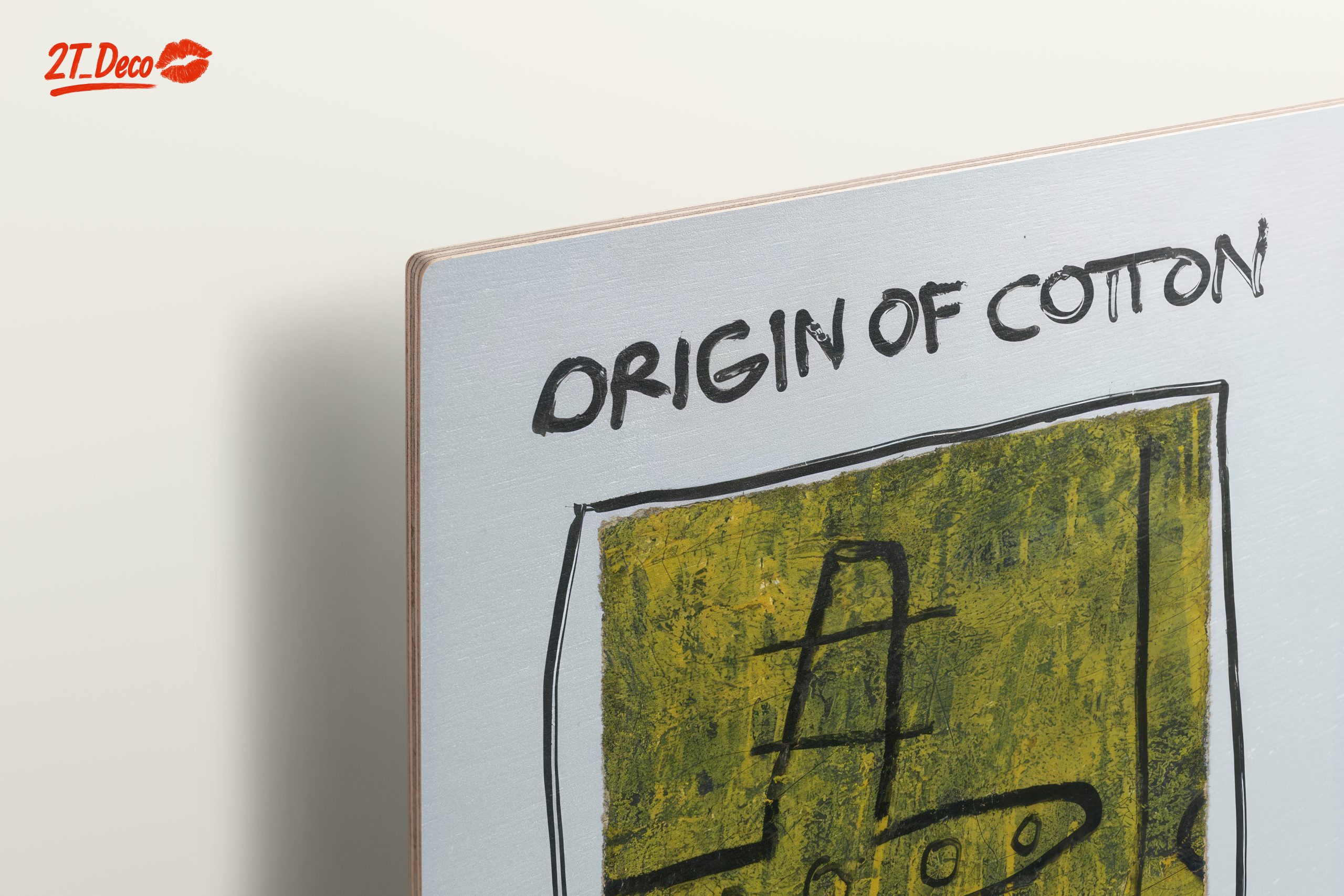 Origin of Cotton Abstract Cultural Artwork - Image 15
