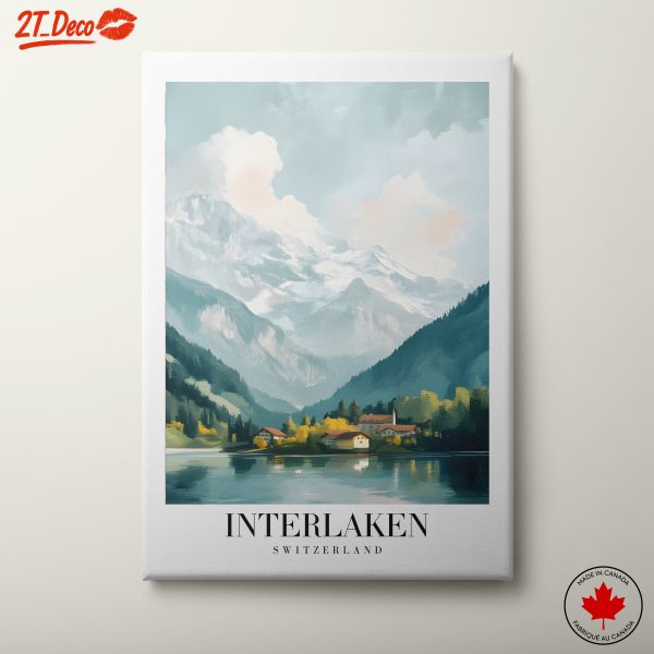 Stunning Interlaken Landscape Artwork