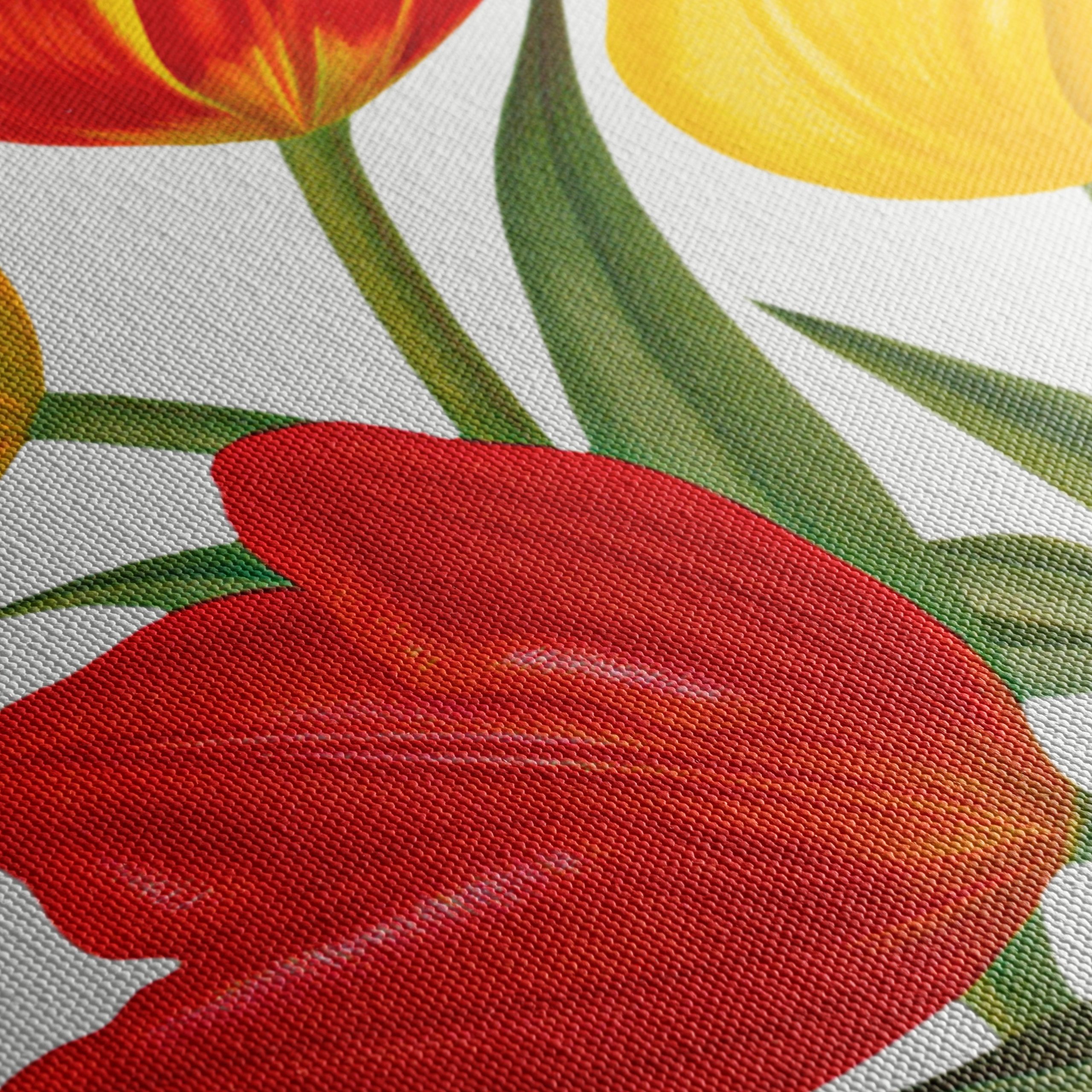 Vibrant Tulip Botanical Art - Image 5
