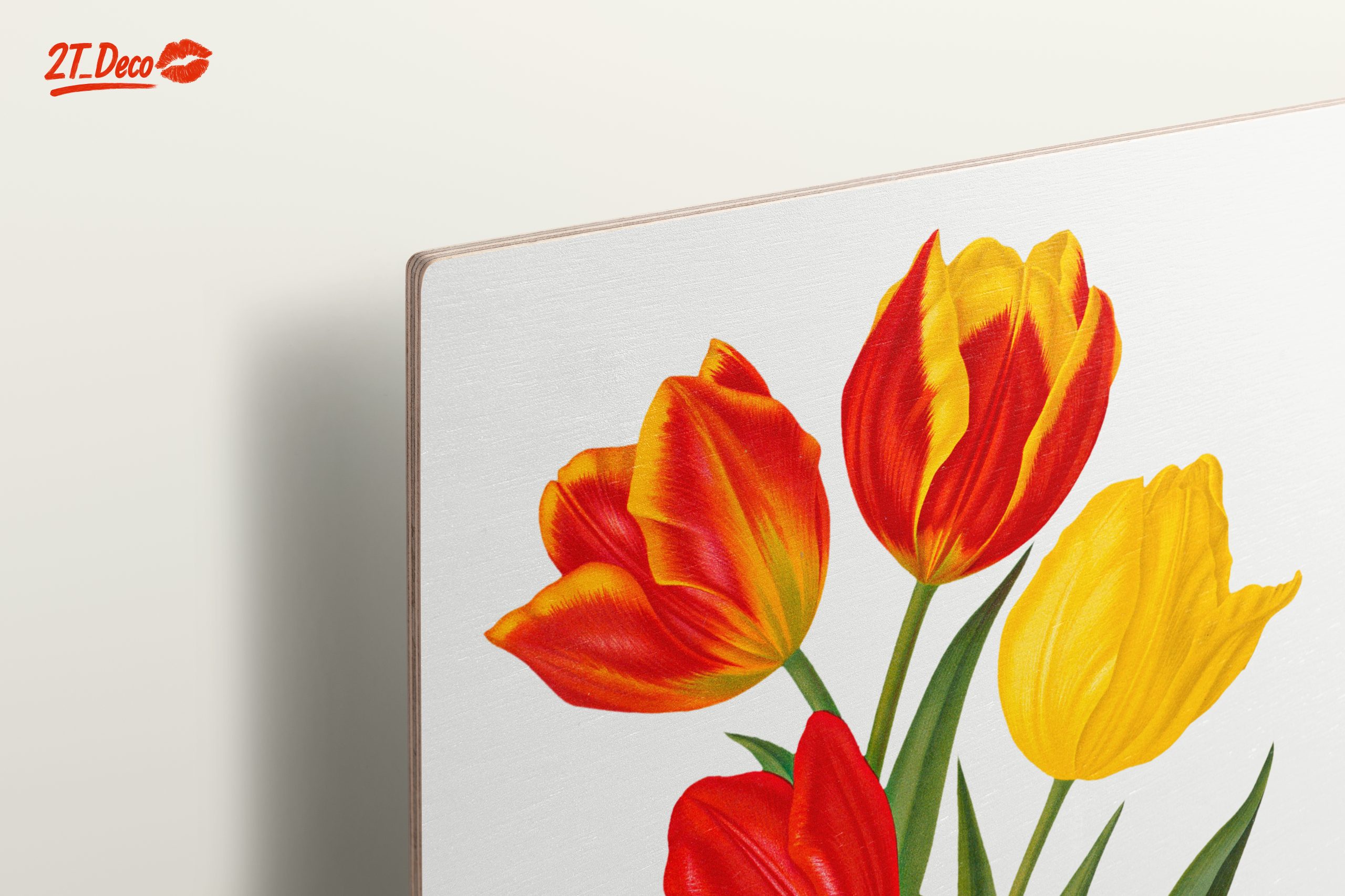Vibrant Tulip Botanical Art - Image 15