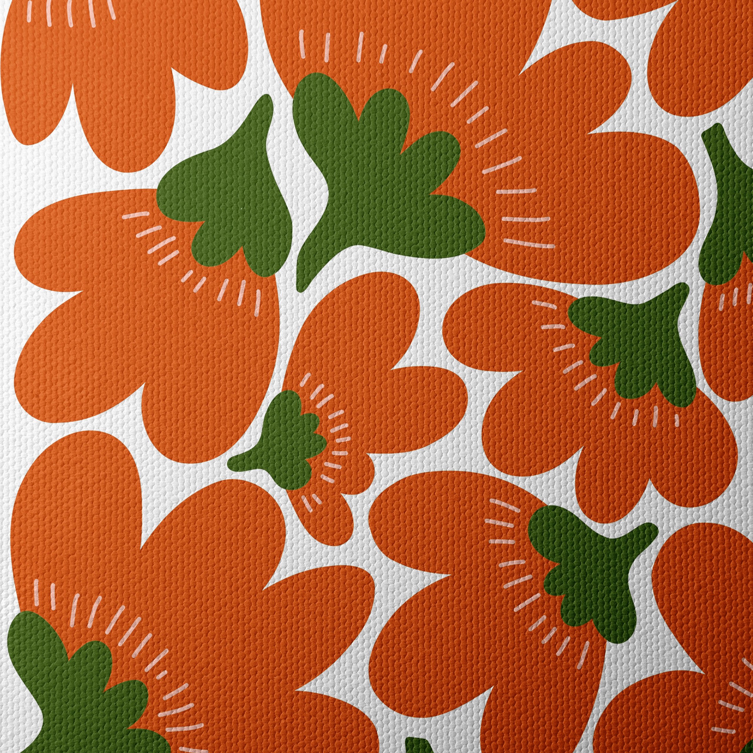 Vibrant Floral Pattern Art 4 - Image 4