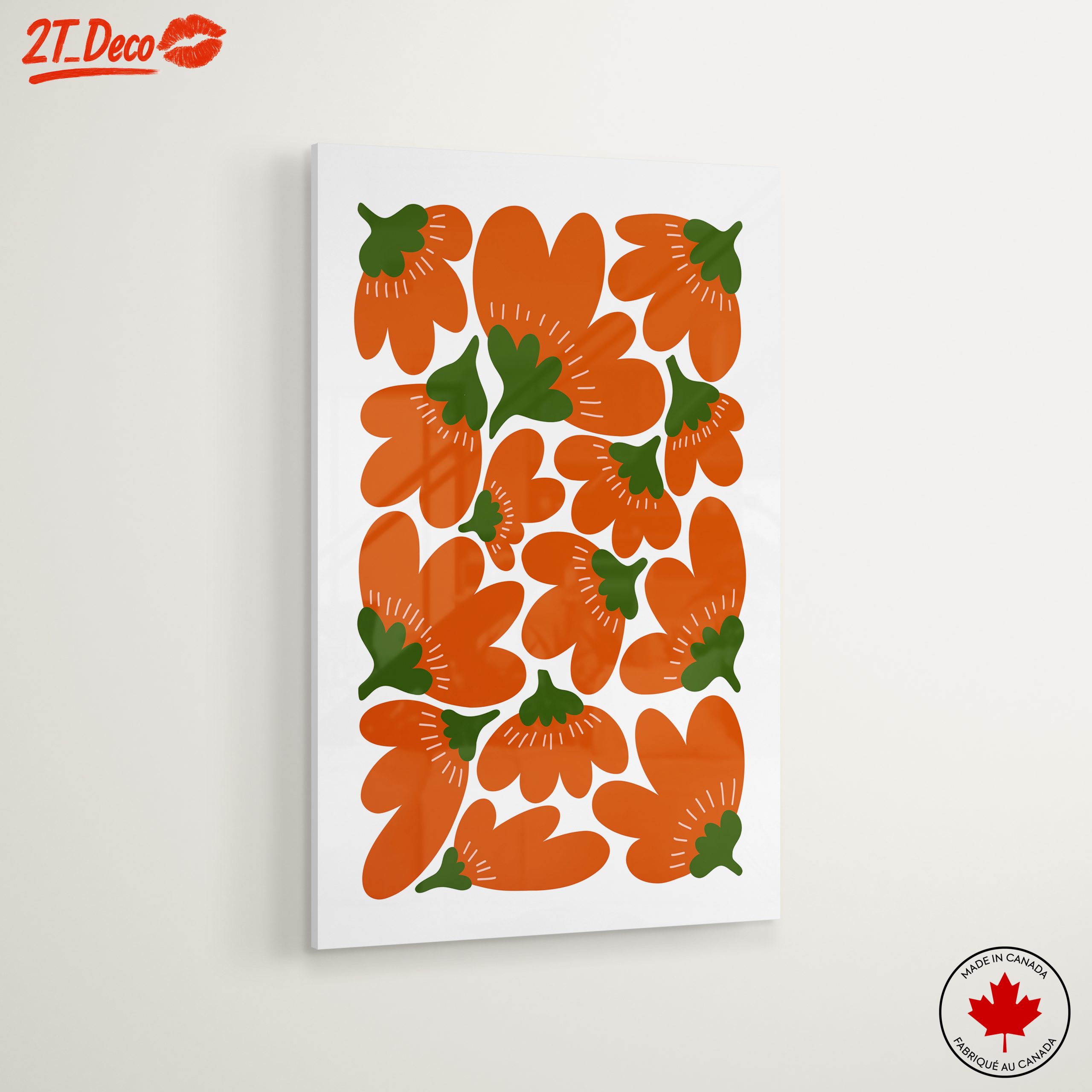 Vibrant Floral Pattern Art 4 - Image 6