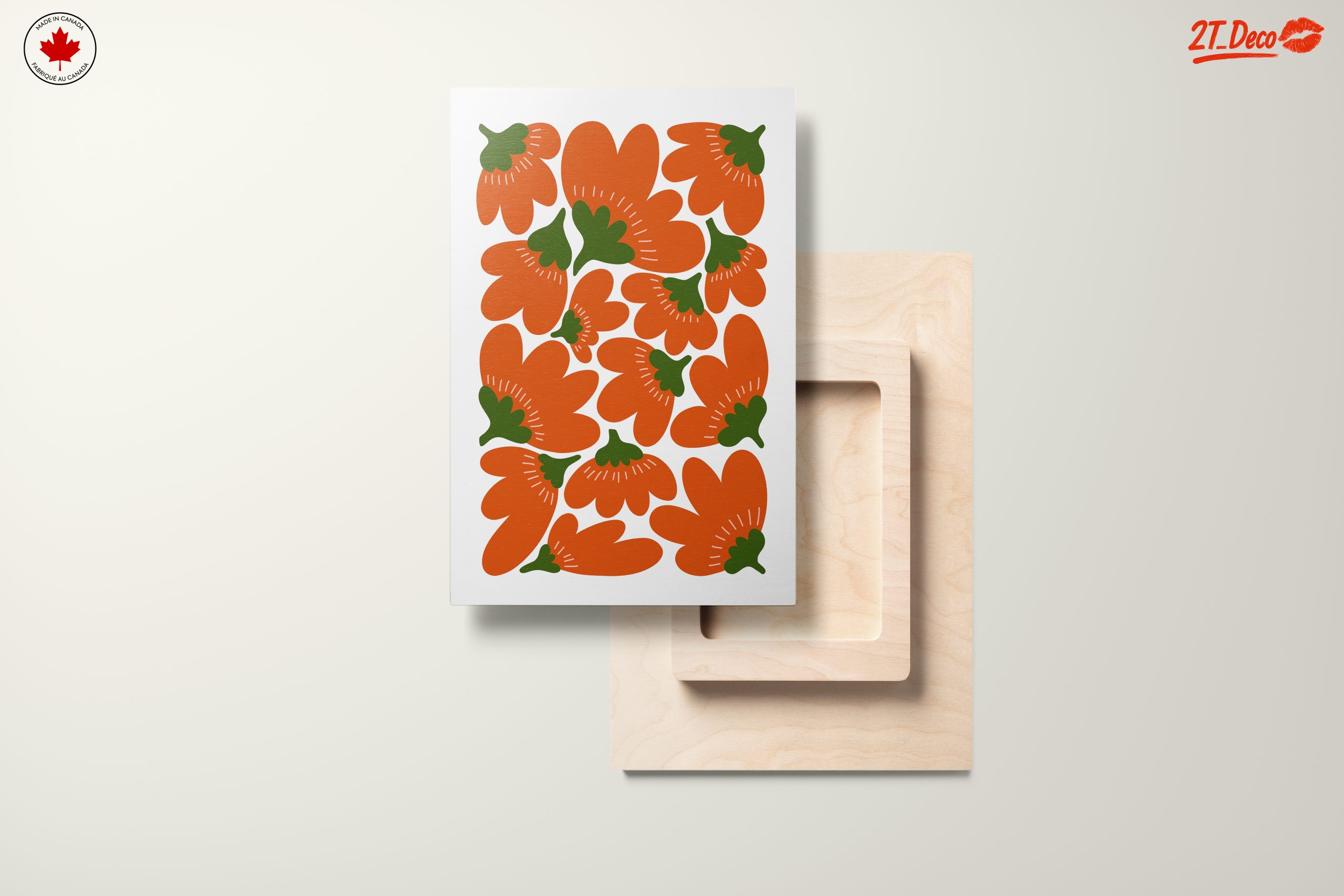 Vibrant Floral Pattern Art 4 - Image 11