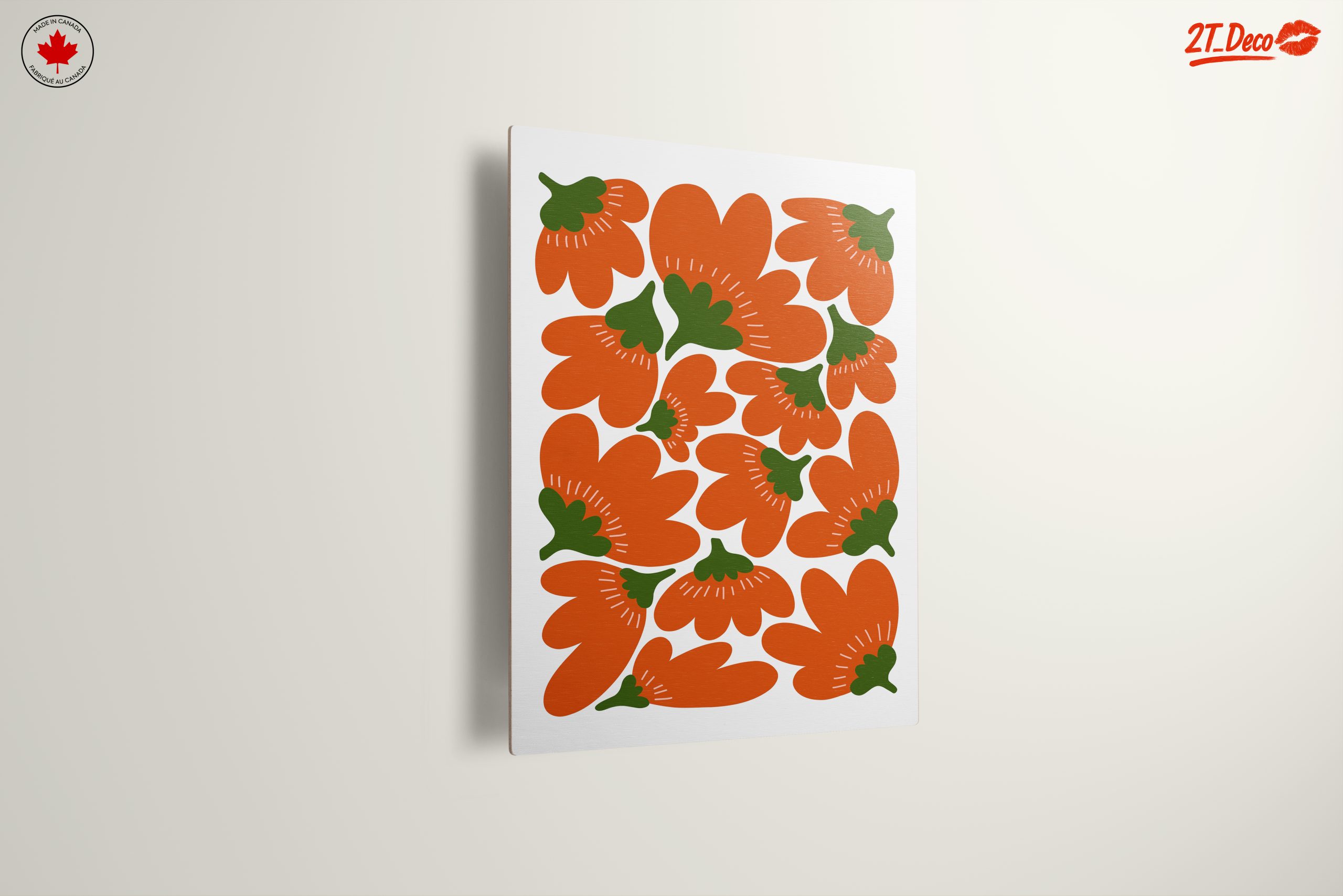 Vibrant Floral Pattern Art 4 - Image 13