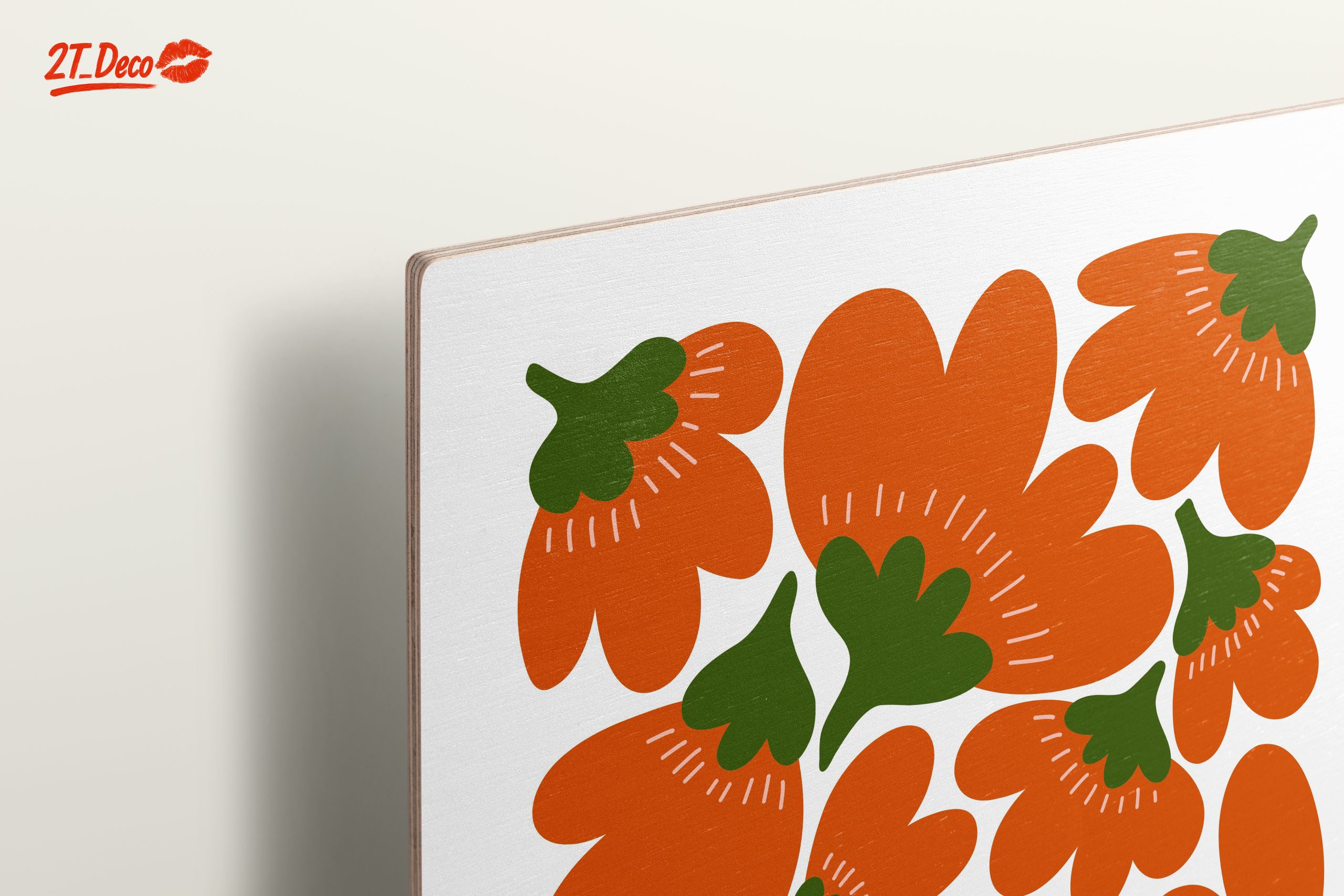 Vibrant Floral Pattern Art 4 - Image 15
