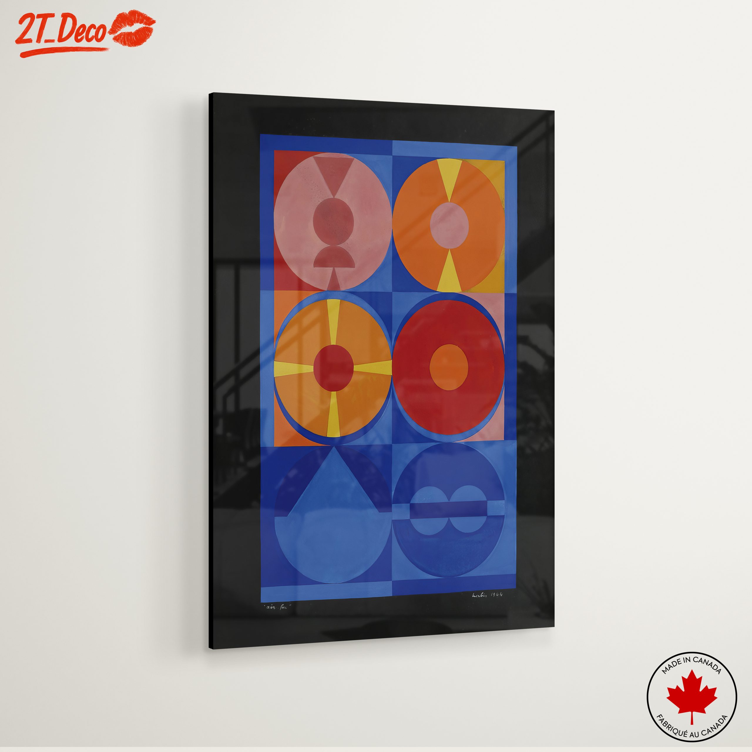 Geometric Abstract Shapes in Bold Colors - Image 6
