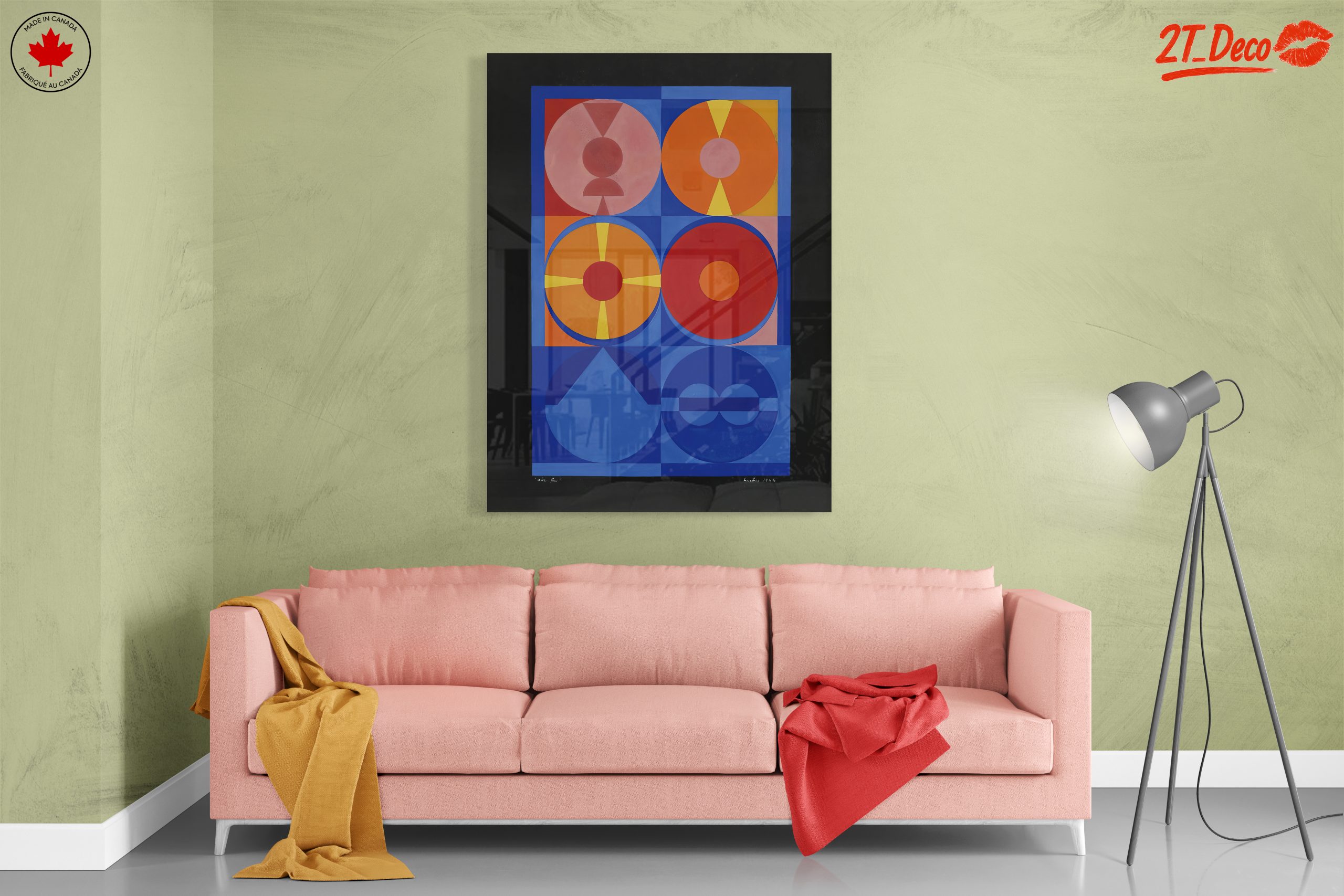 Geometric Abstract Shapes in Bold Colors - Image 7