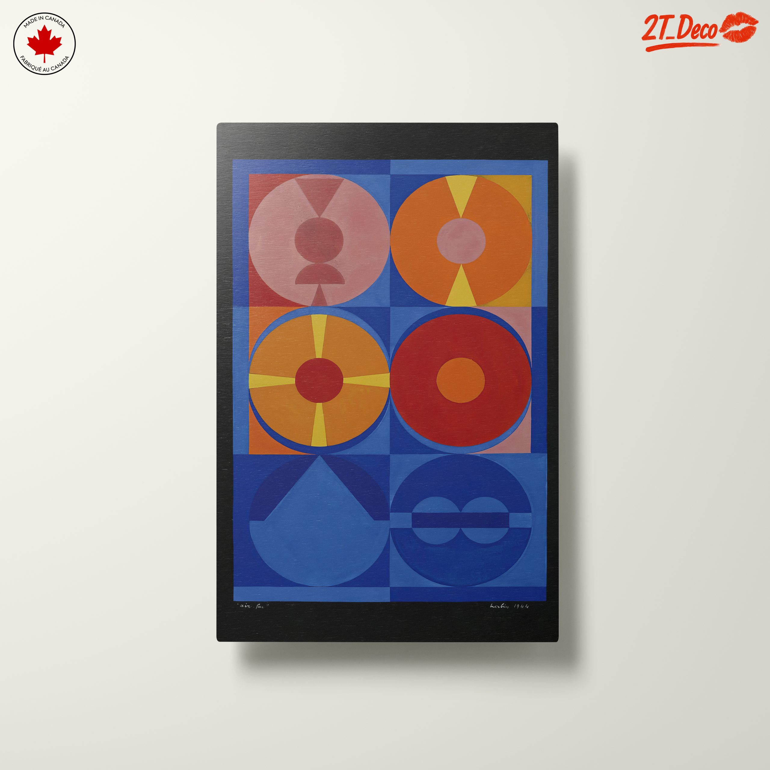 Geometric Abstract Shapes in Bold Colors - Image 10