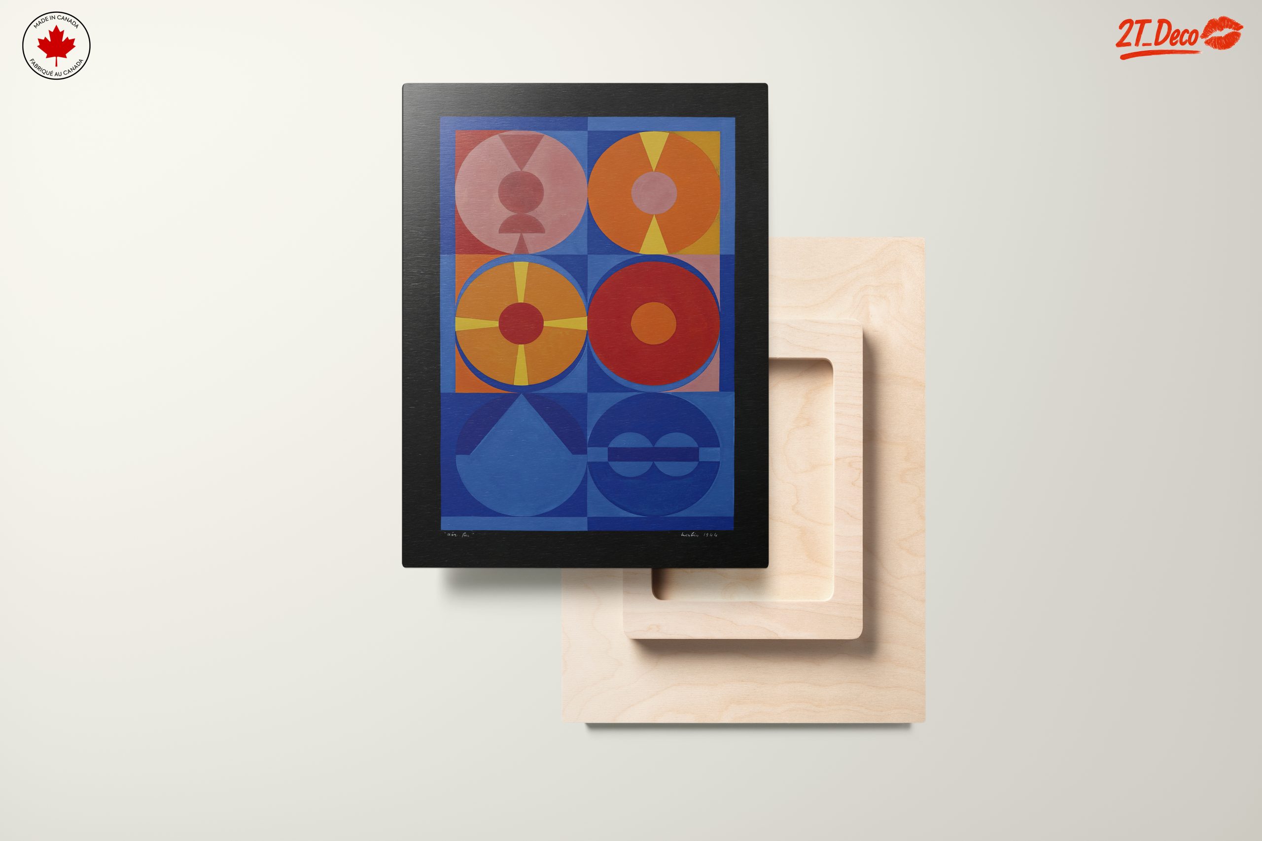 Geometric Abstract Shapes in Bold Colors - Image 11