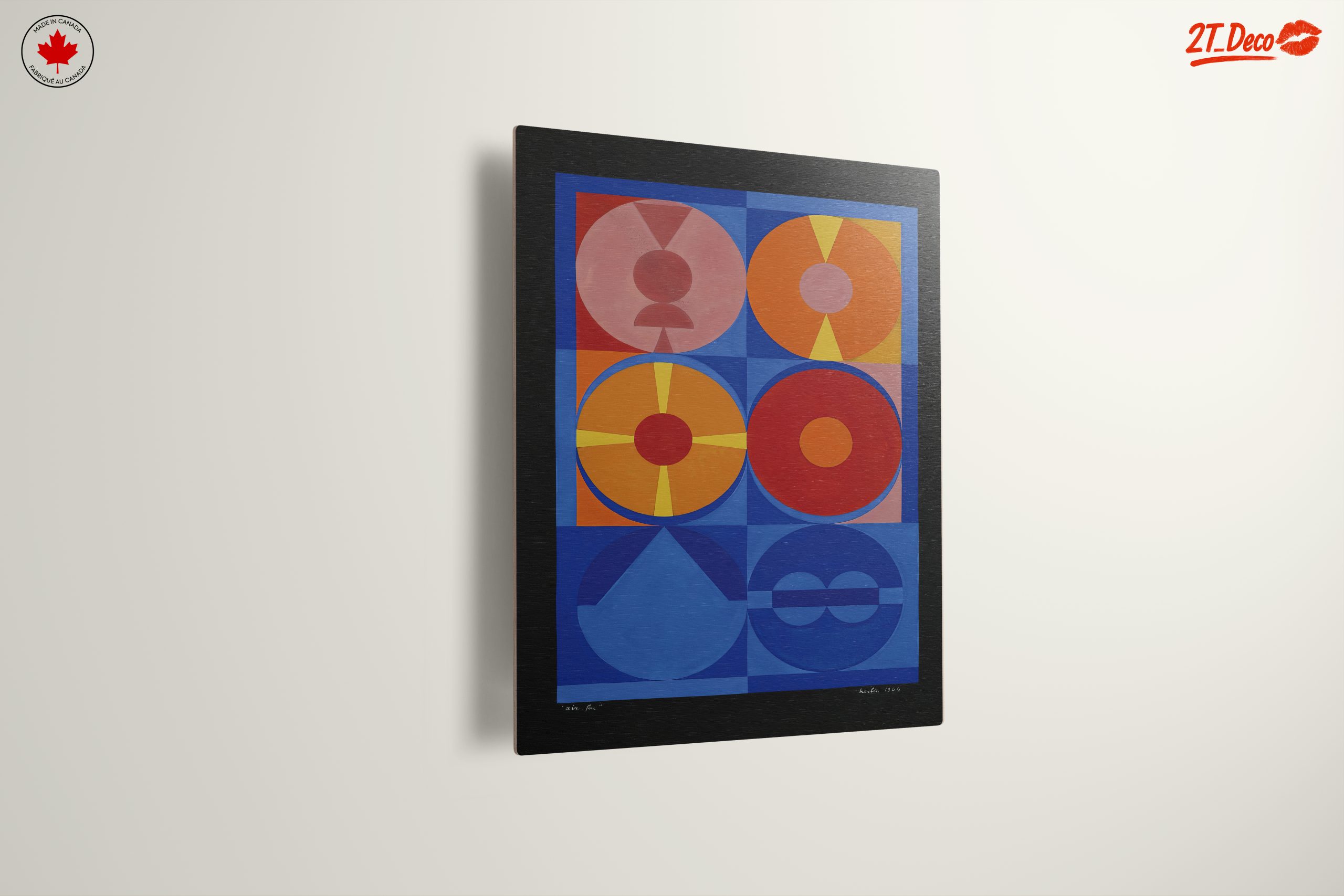 Geometric Abstract Shapes in Bold Colors - Image 13