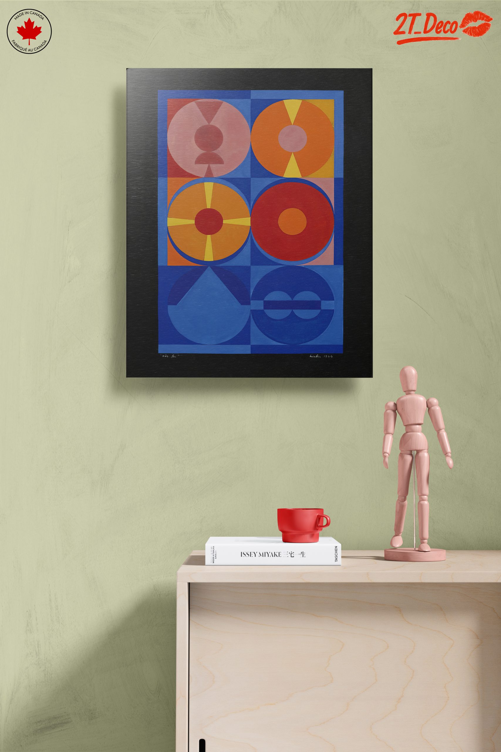 Geometric Abstract Shapes in Bold Colors - Image 14