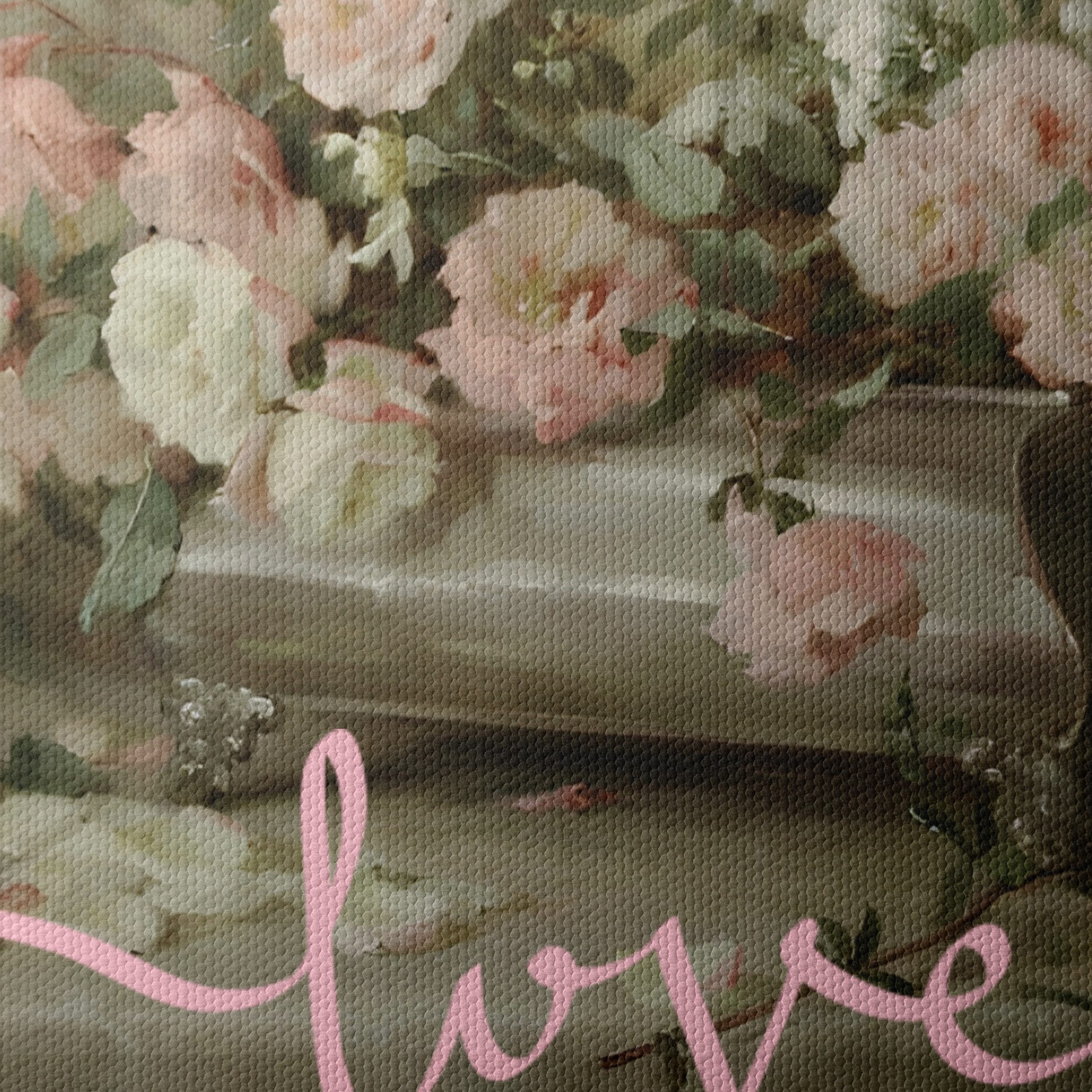 Romantic Floral Love Artwork - Image 4