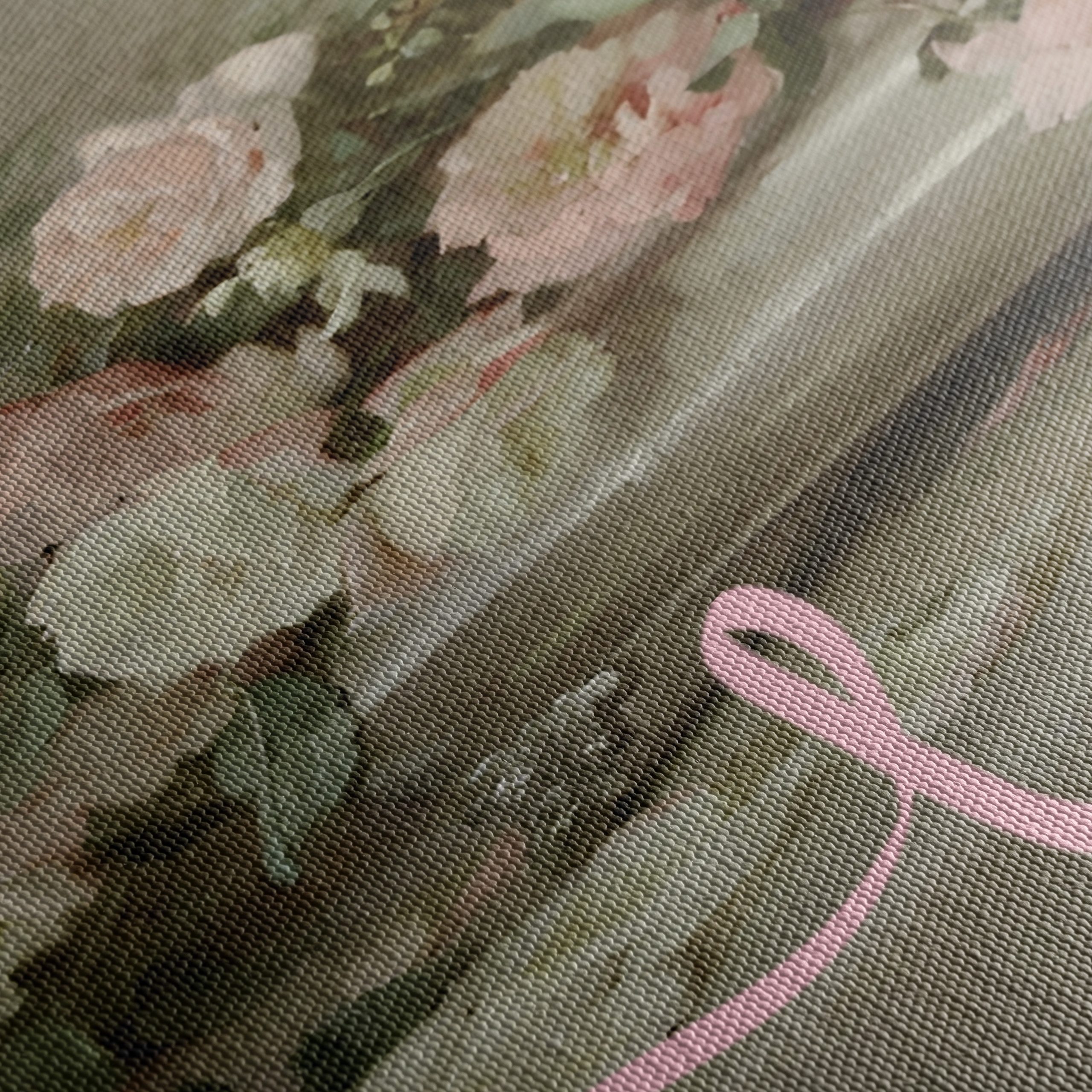 Romantic Floral Love Artwork - Image 5