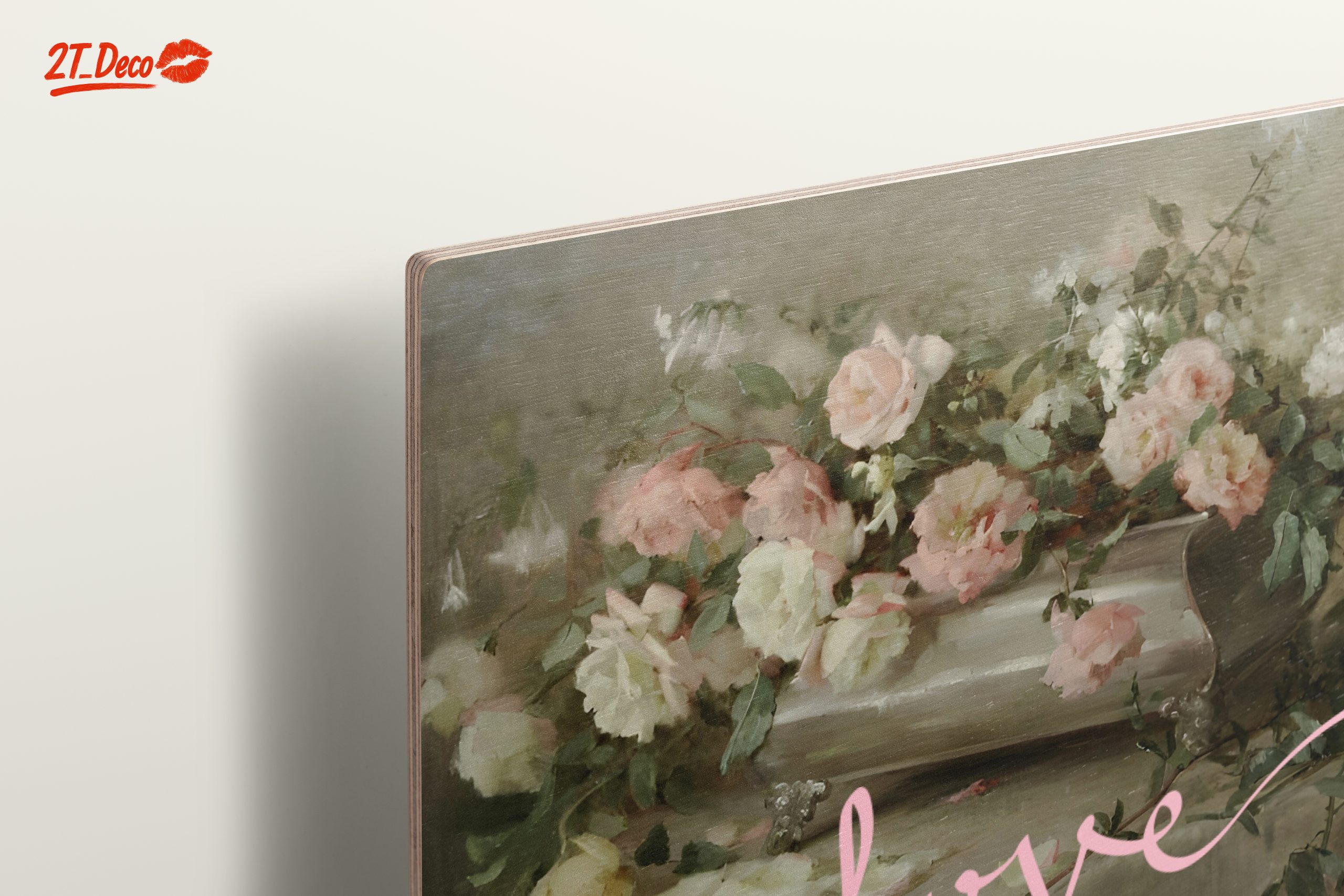 Romantic Floral Love Artwork - Image 15